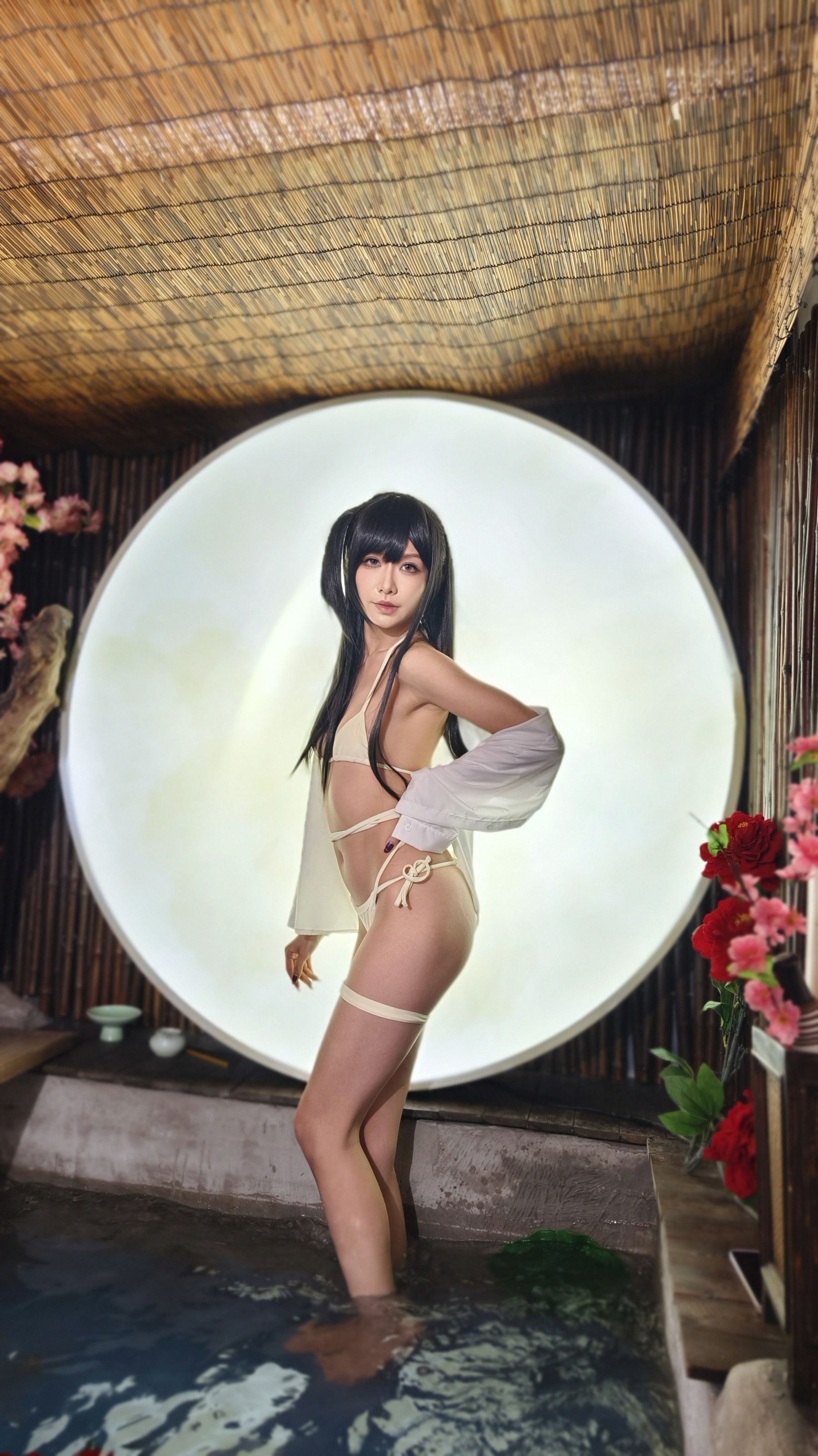 源纱希喵喵喵 - 大凤泳衣