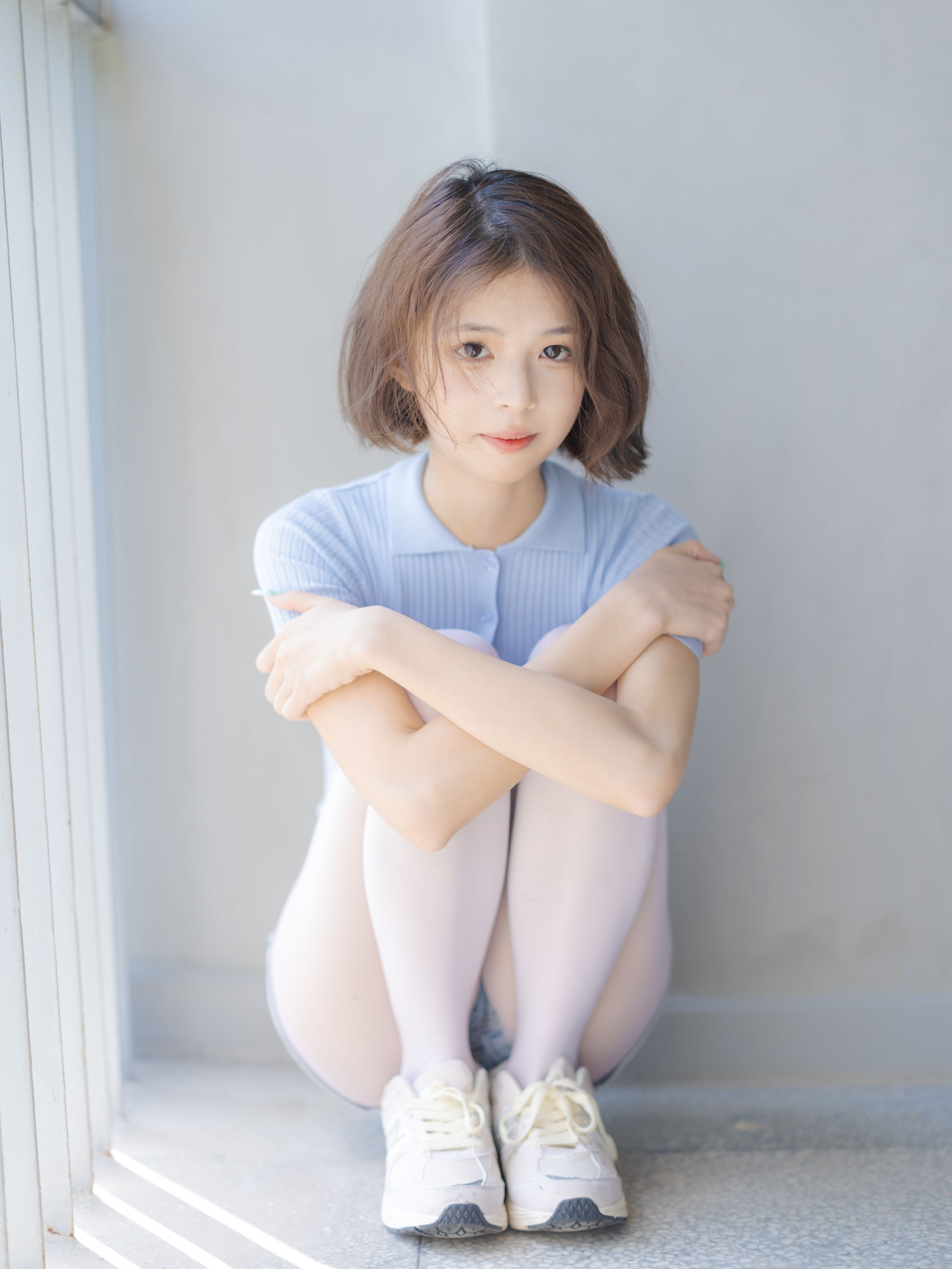 森萝财团写真 - 媛媛 试拍 15D超薄白丝