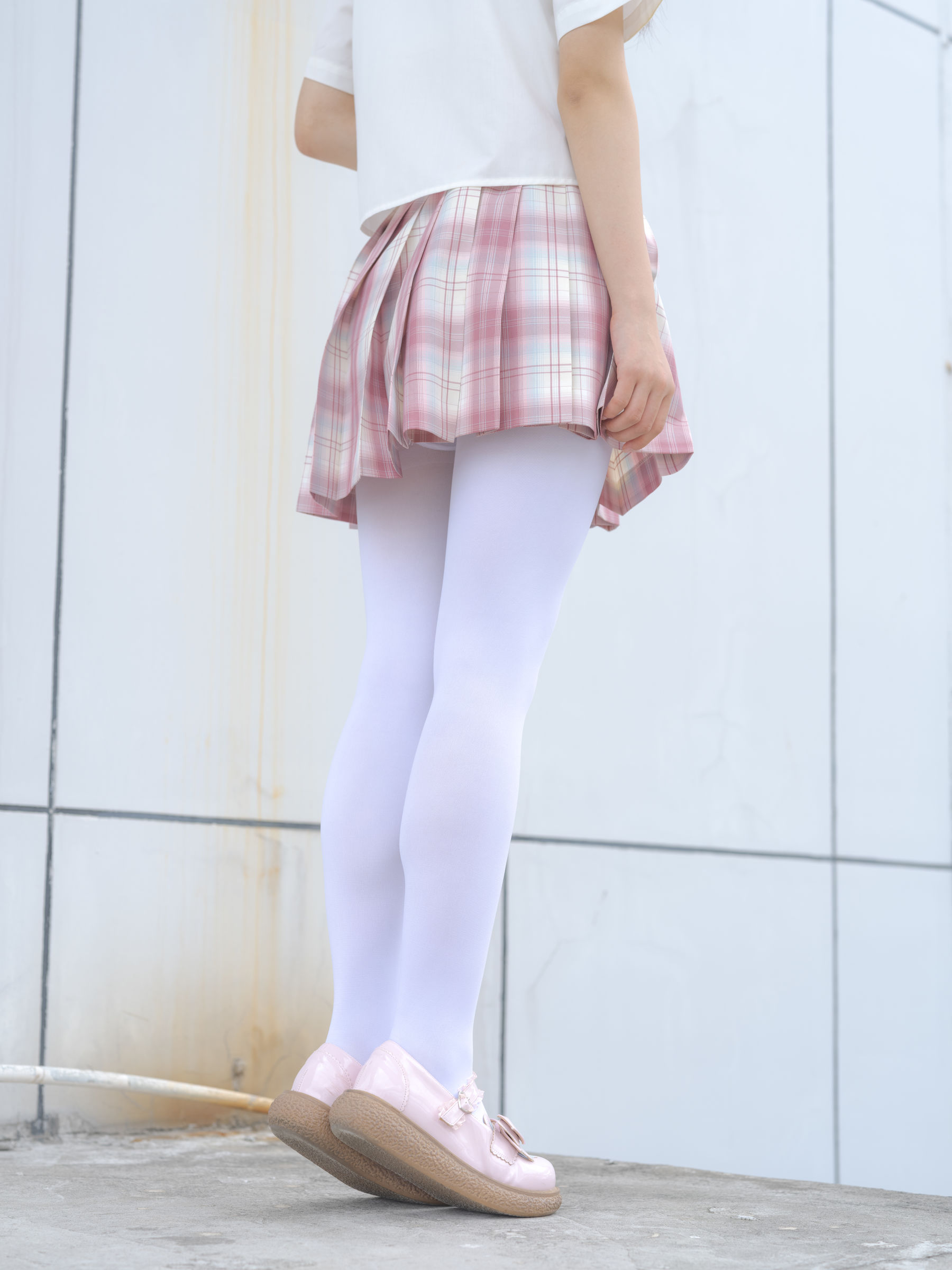 森萝财团写真 - 小圆 试拍 JKJK格子裙 80D