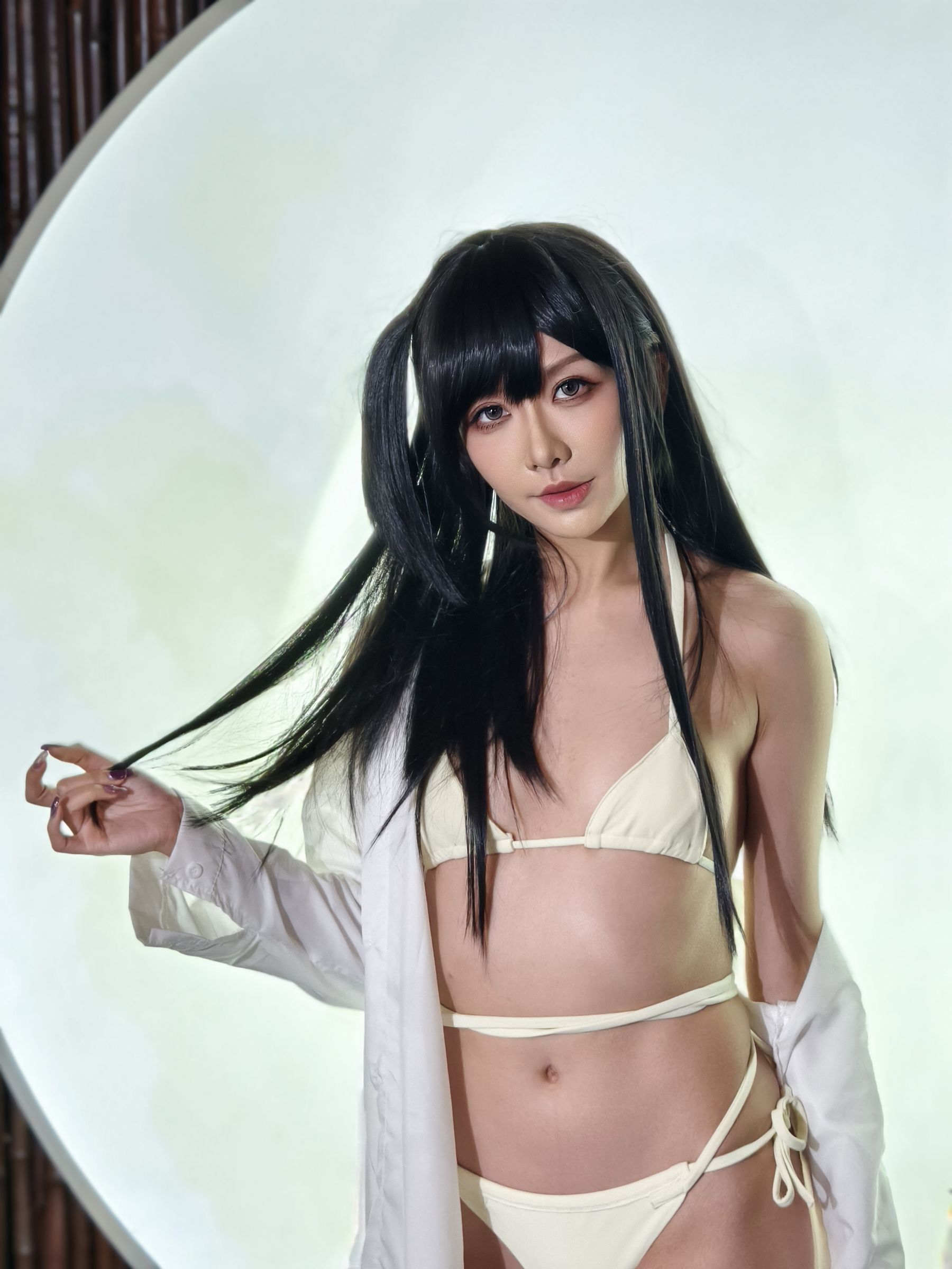 源纱希喵喵喵 - 大凤泳衣