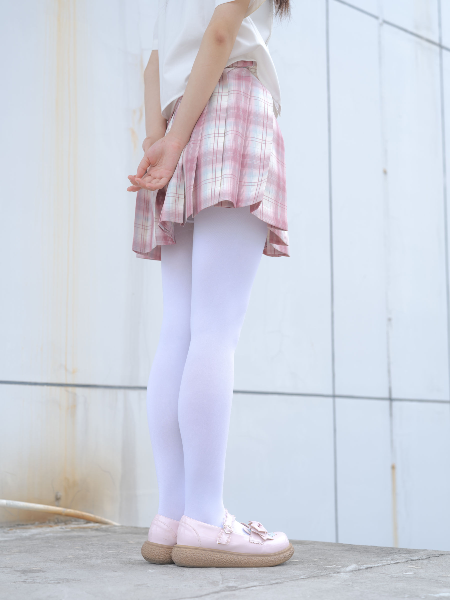 森萝财团写真 - 小圆 试拍 JKJK格子裙 80D