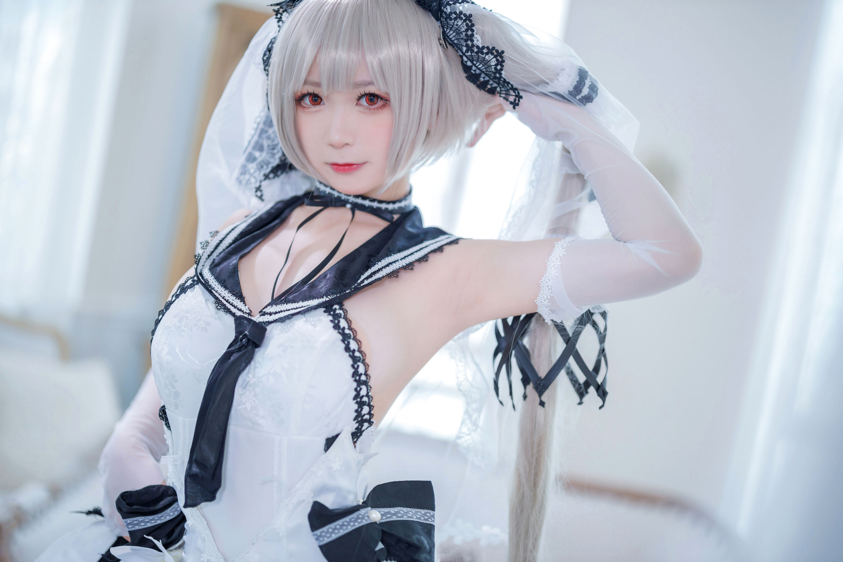 动漫博主樱落酱w - 碧蓝航线 可畏 礼服