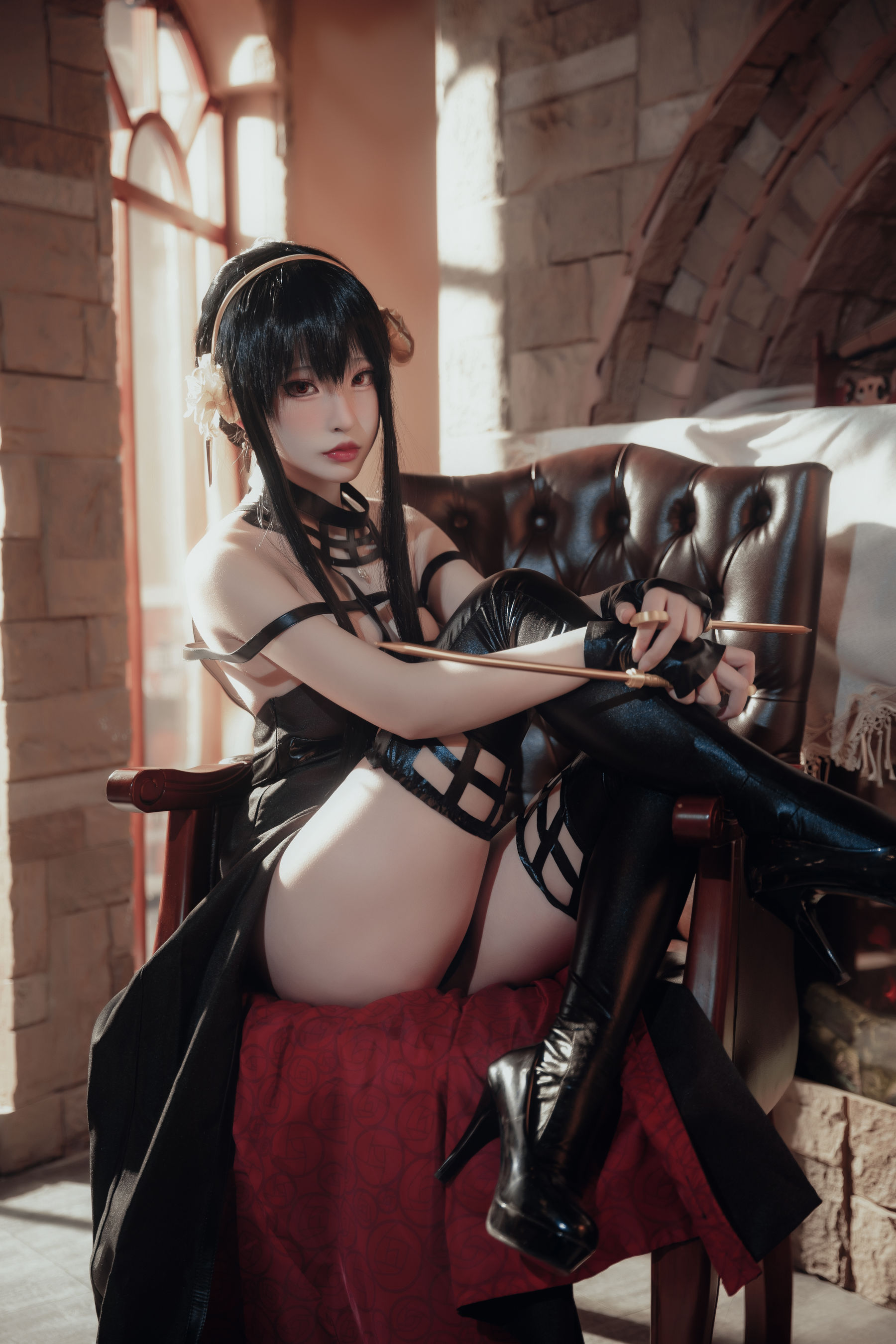 尤物清水由乃 - 间谍过家家 约尔战斗服