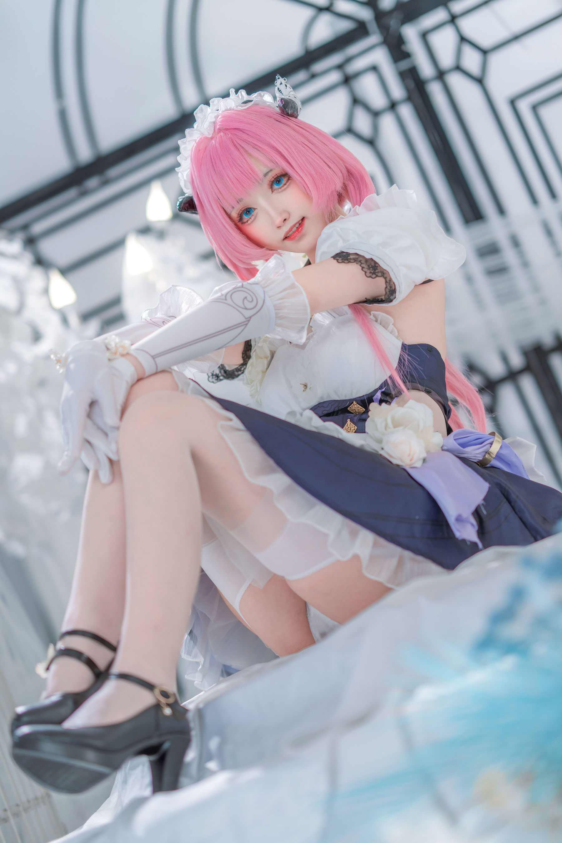 动漫博主大大卷卷小卷 - 崩坏3 爱莉希雅女仆