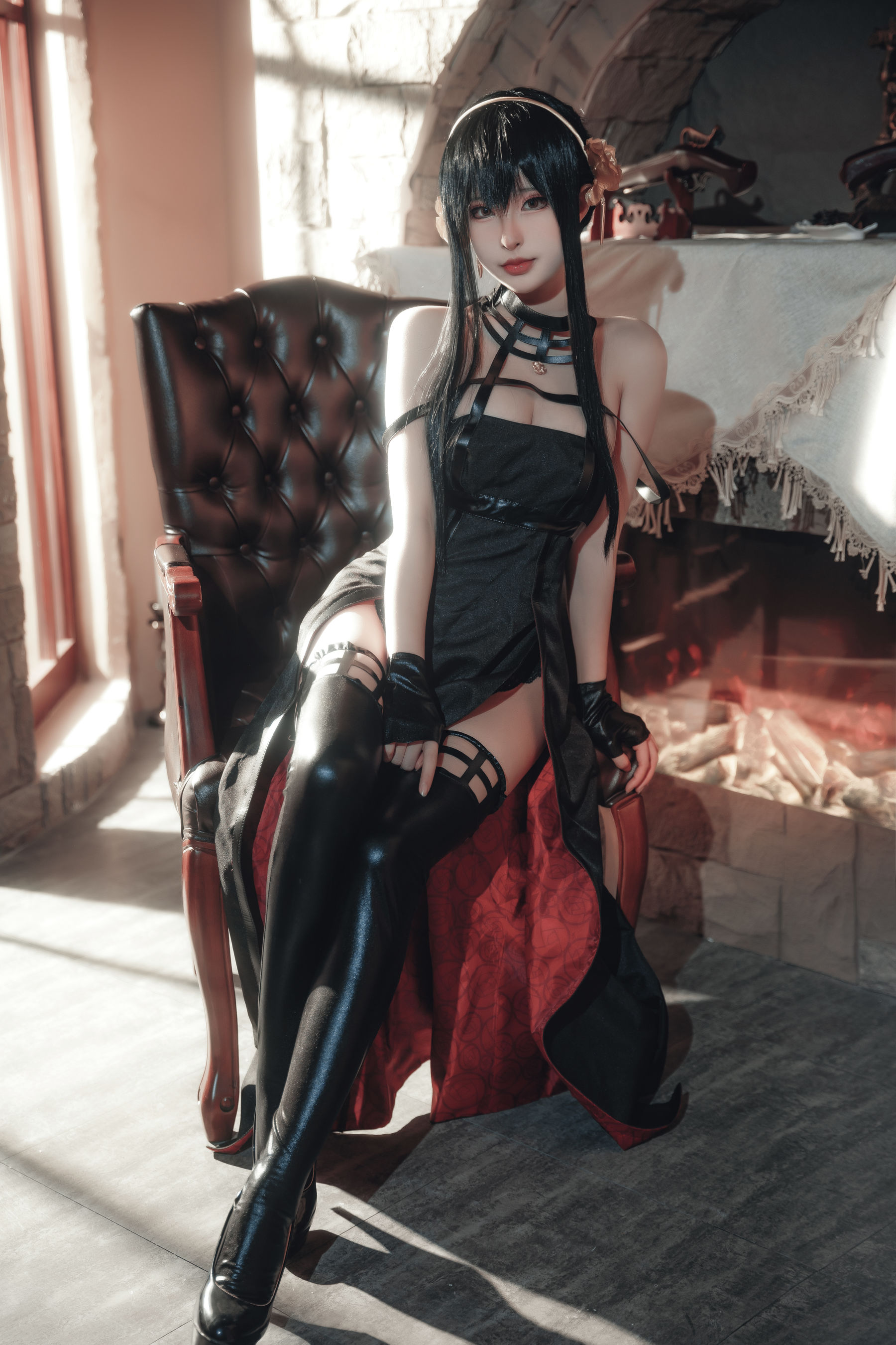 尤物清水由乃 - 间谍过家家 约尔战斗服