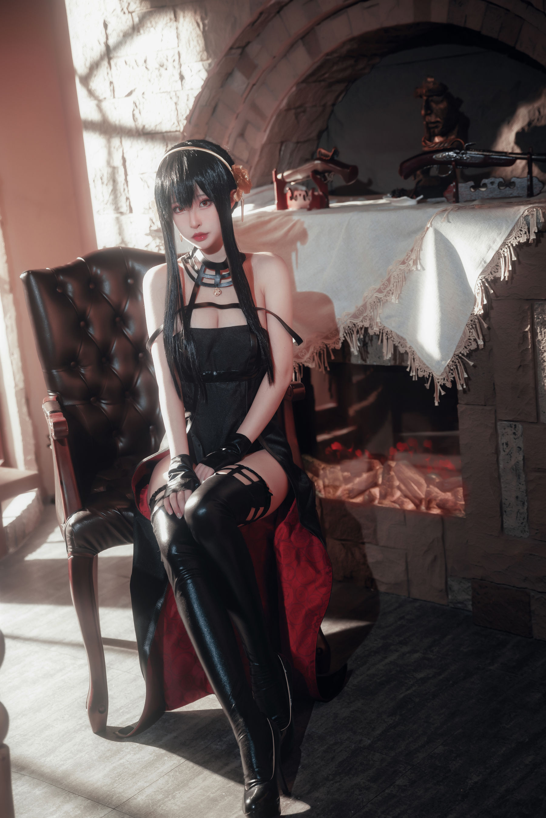 尤物清水由乃 - 间谍过家家 约尔战斗服