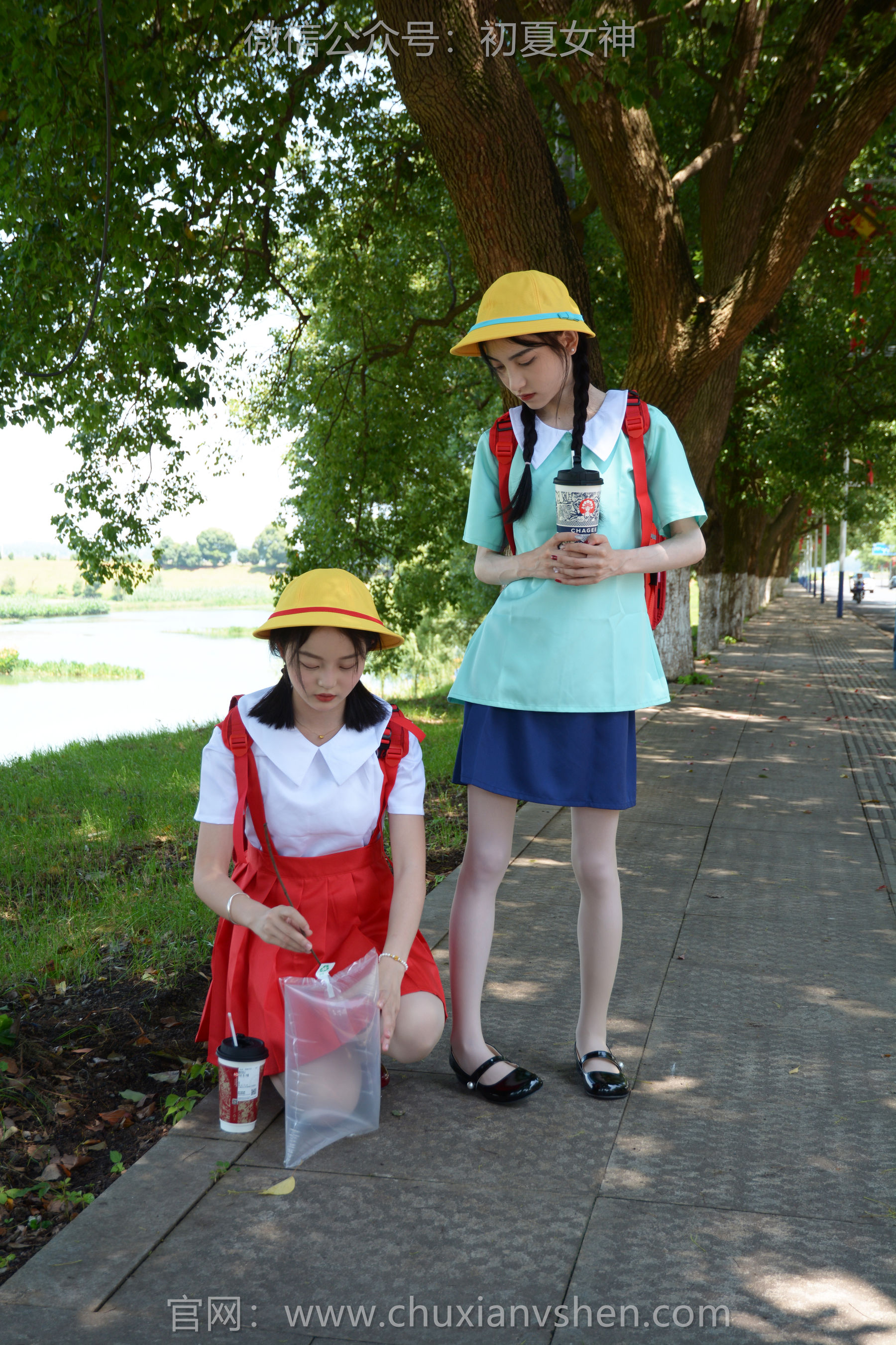 初夏女神 No.260 柒柒&双双 丸子vs小玉