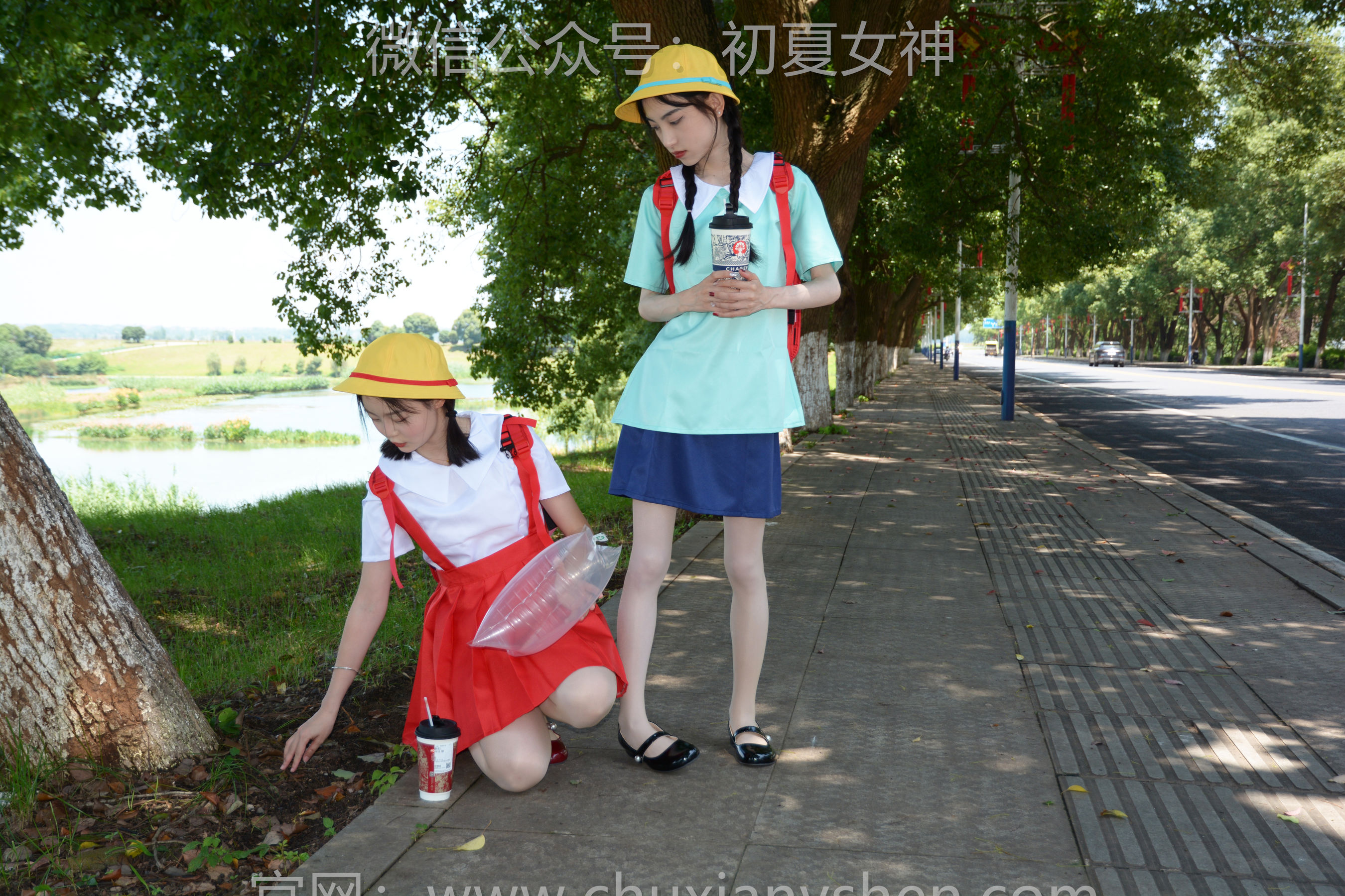 初夏女神 No.260 柒柒&双双 丸子vs小玉