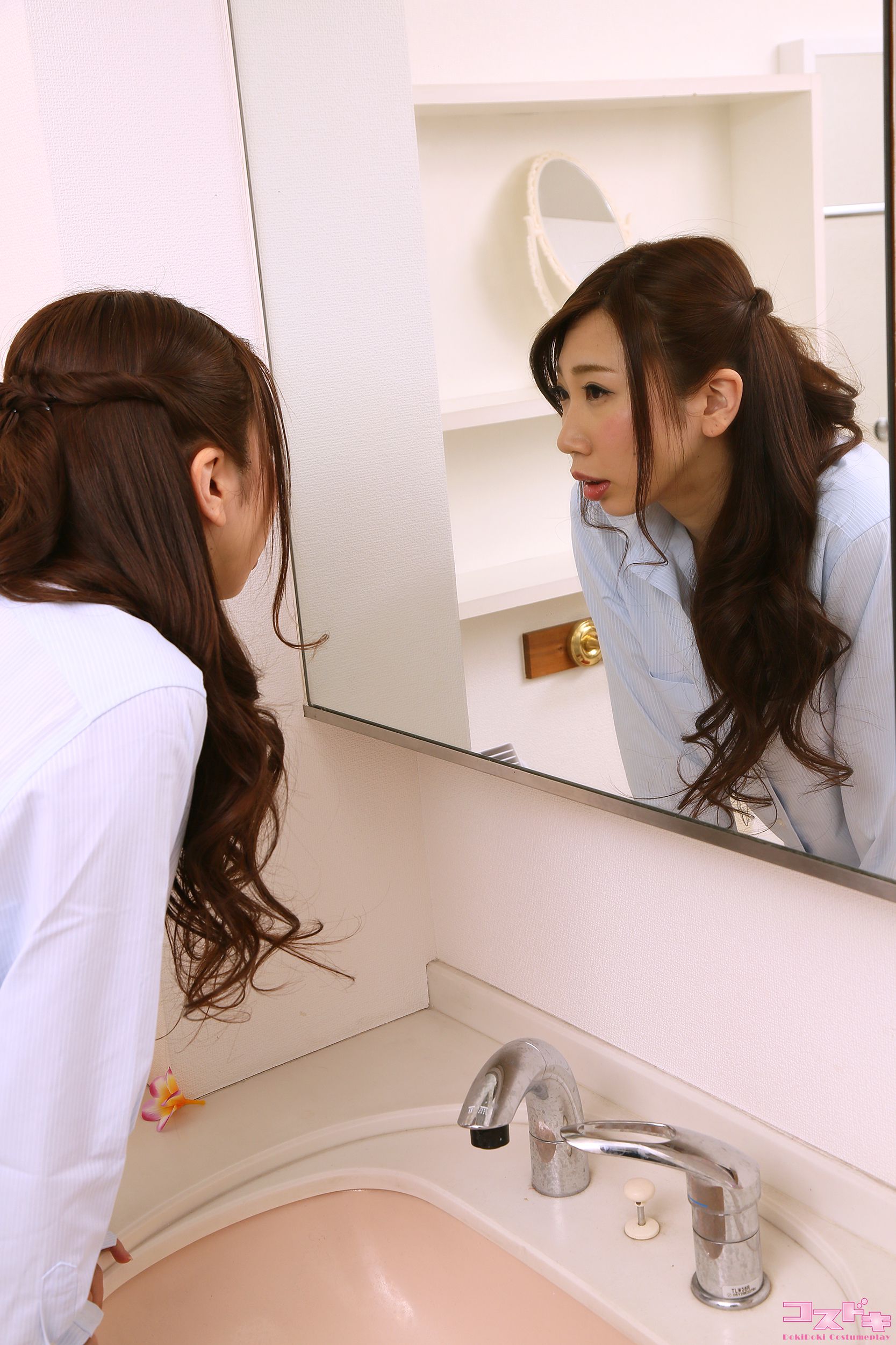 [Cosdoki] Rei Hoshina ほしな玲 hoshinarei_pic_bathroom1