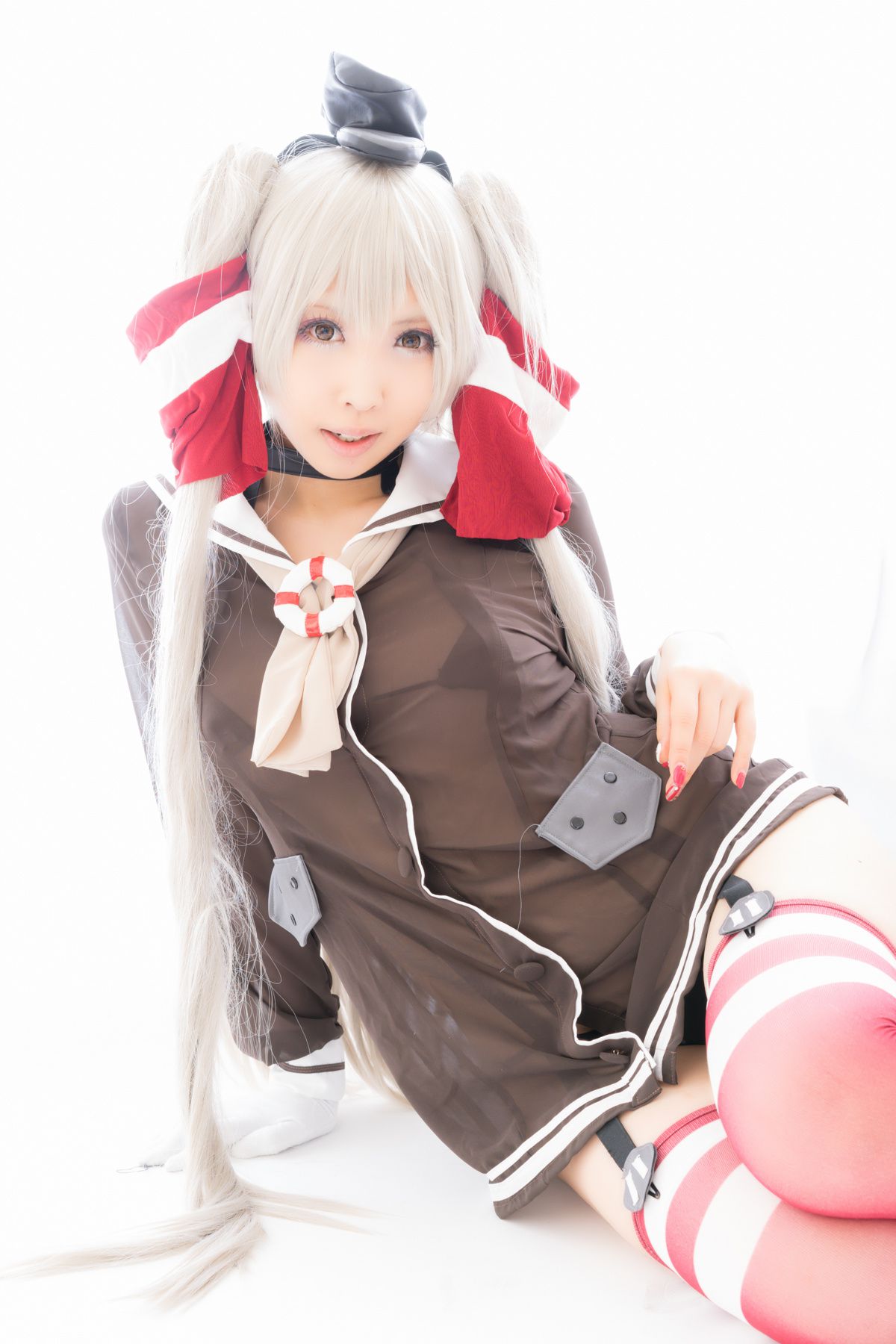 桃色れく (Momoiro Reku) 《Kantai Collection》Amatsukaze(天津風) [KURUPIKA]