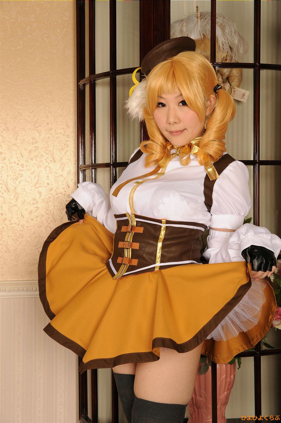 丹雫ひよ (Nishizuku Hiyo) 《Mahou Shoujo Madoka Magica》Tomoe Mami  [HiyoHiyo Club]