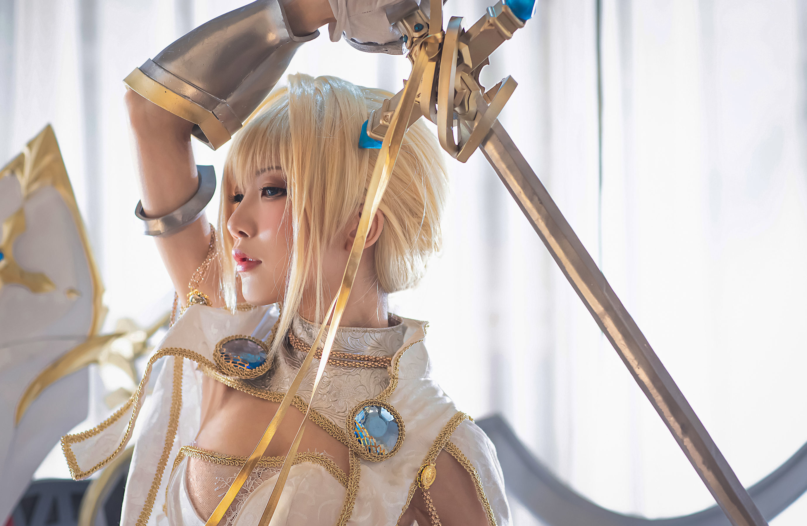 [网红COSER] 动漫博主水淼aqua - 圣女贞德