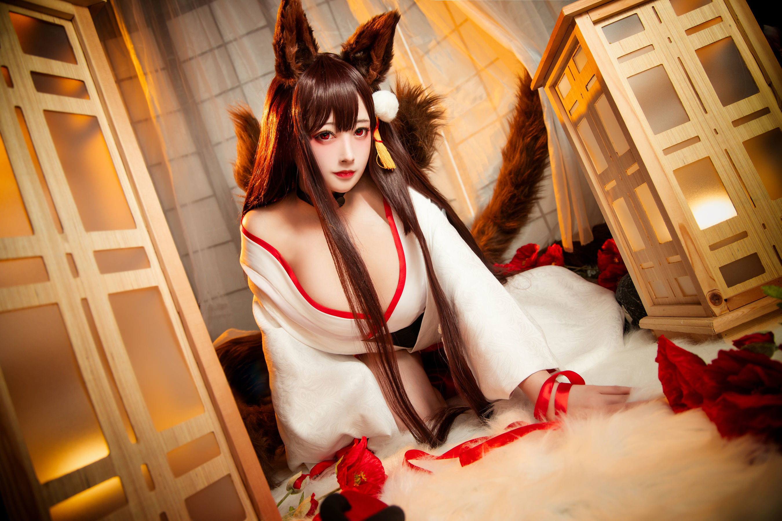 [网红COSER] 高颜值coser念念_D - 赤城 白 无垢