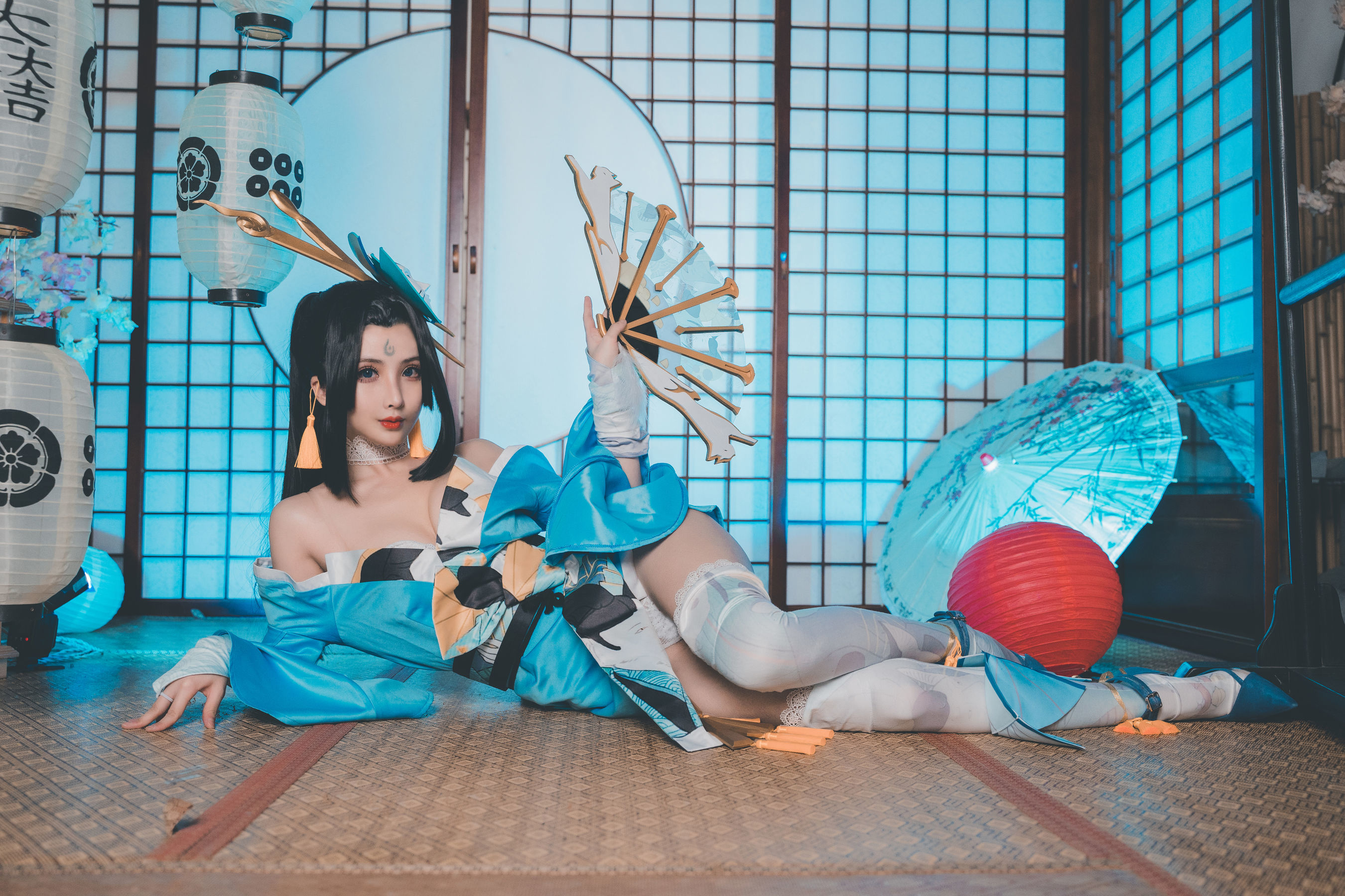 [网红COSER] COS福利rioko凉凉子 - 不知火舞魅语