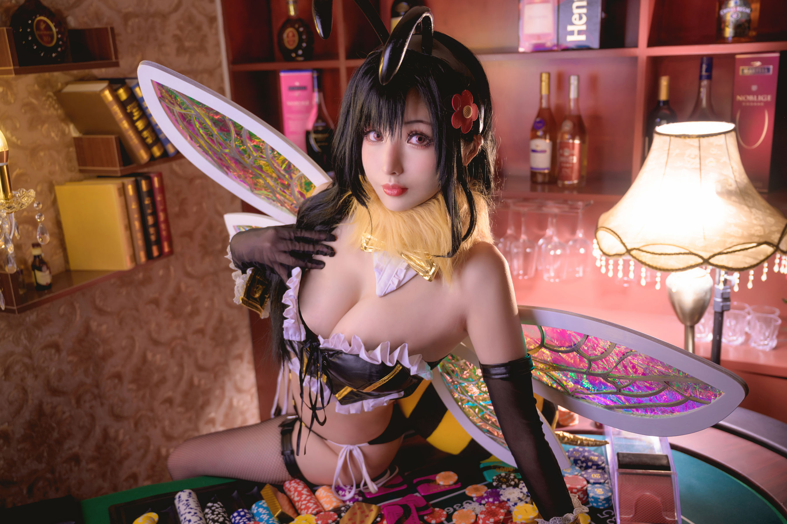 [Cosplay写真] COS福利rioko凉凉子 - 蒂法little bee