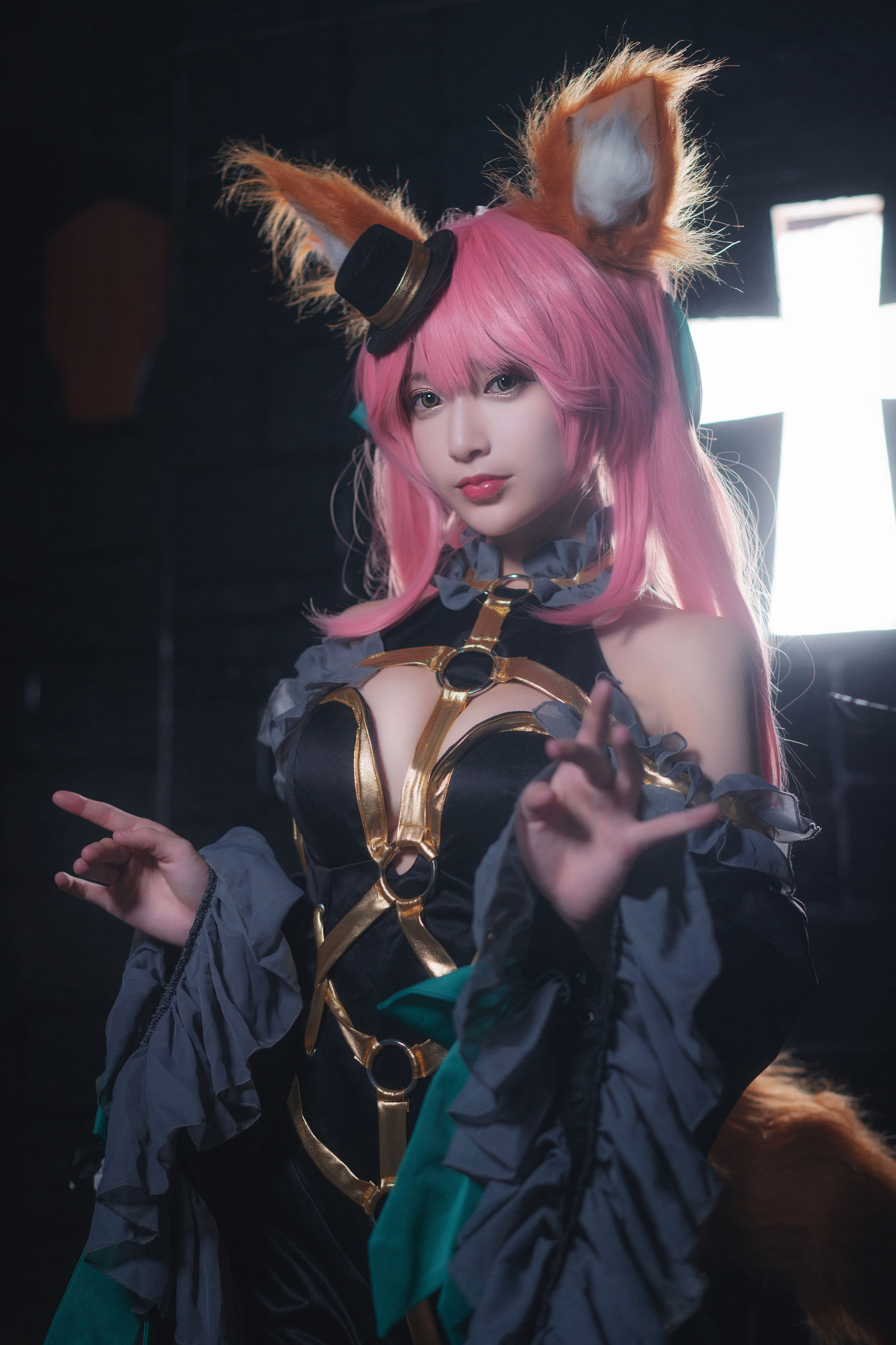 [Cosplay写真] 动漫博主铁板烧鬼舞w - 玉藻前 魔术