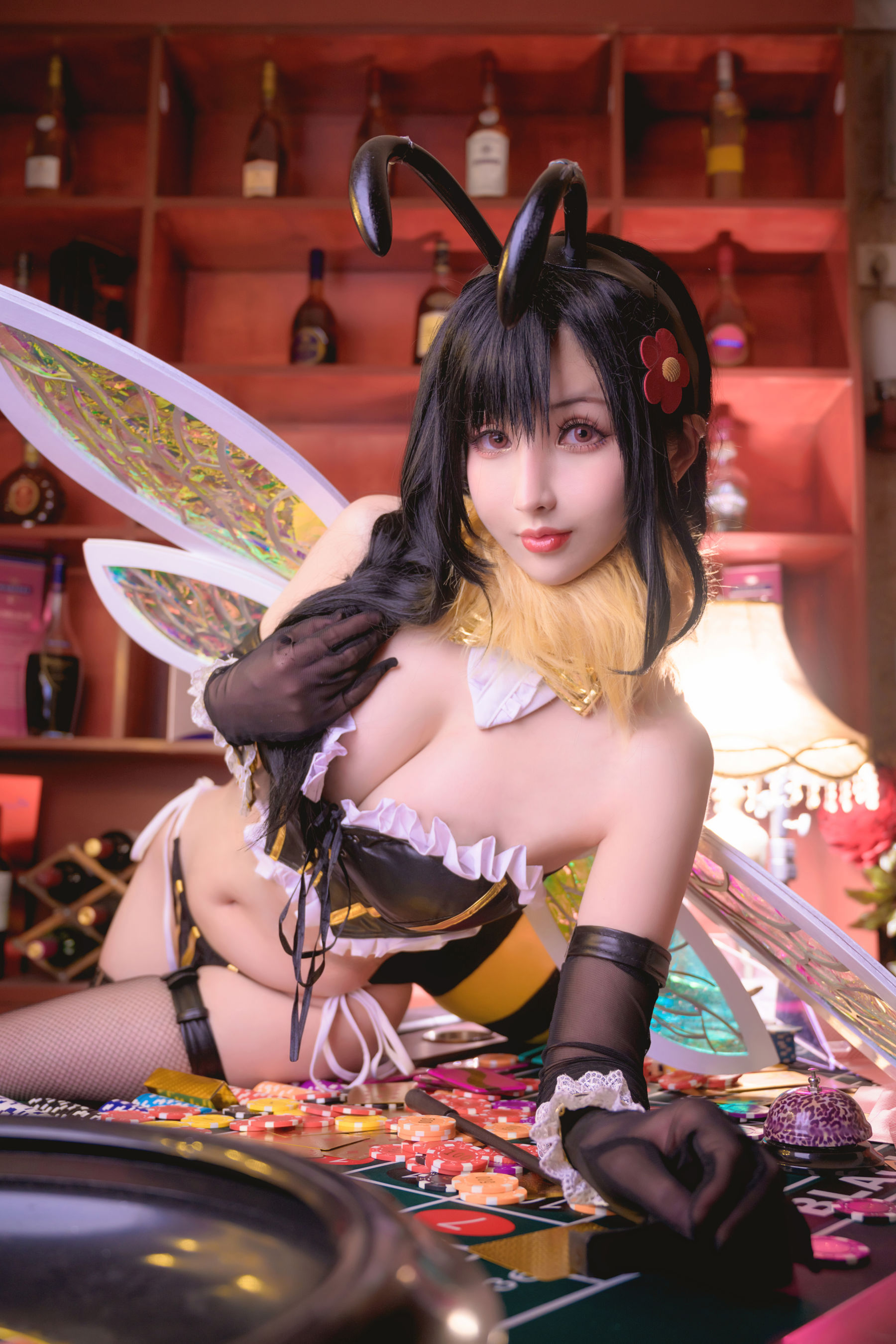 [Cosplay写真] COS福利rioko凉凉子 - 蒂法little bee