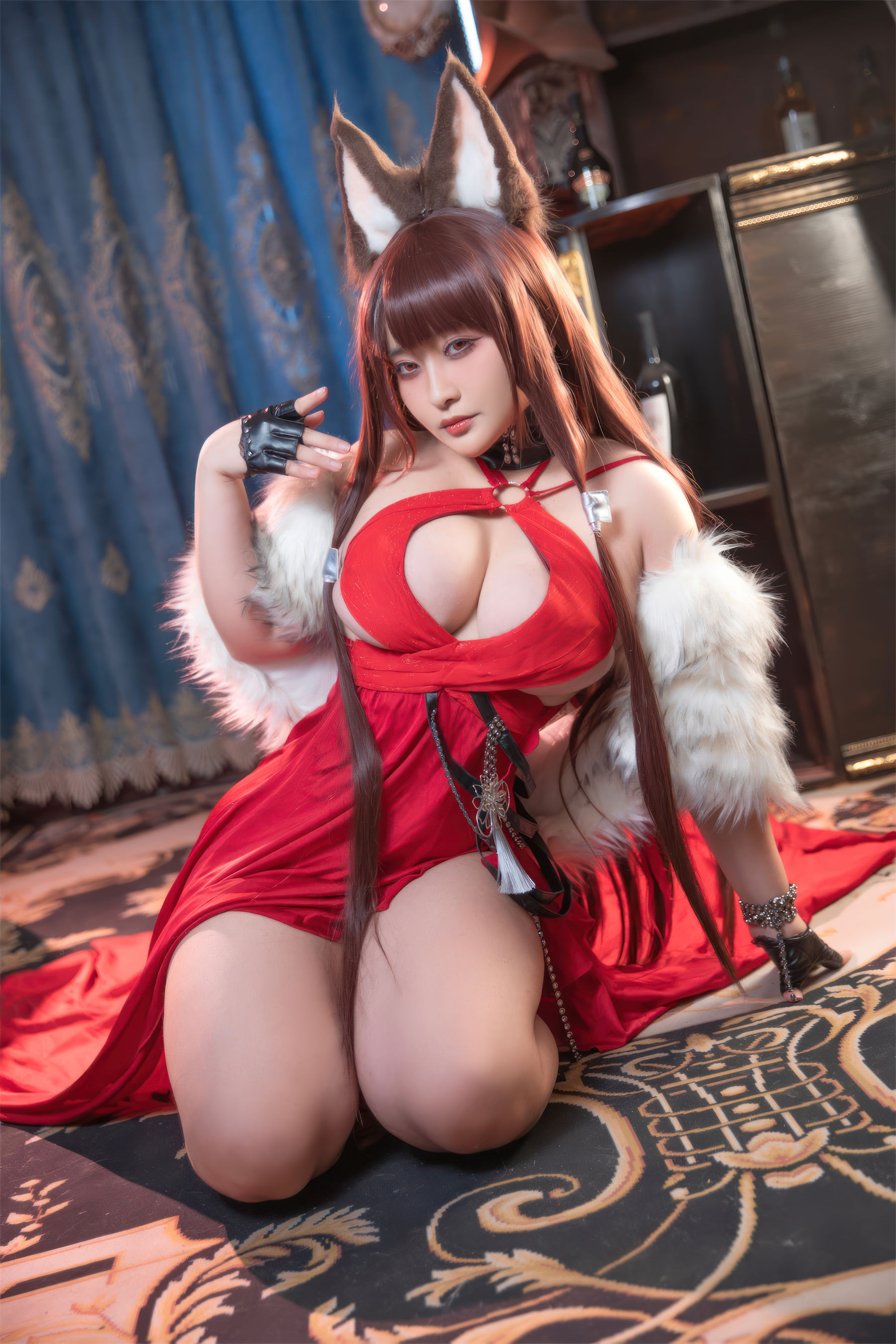 动漫博主 洛璃LoLiSAMA - 碧蓝航线 赤城 礼服