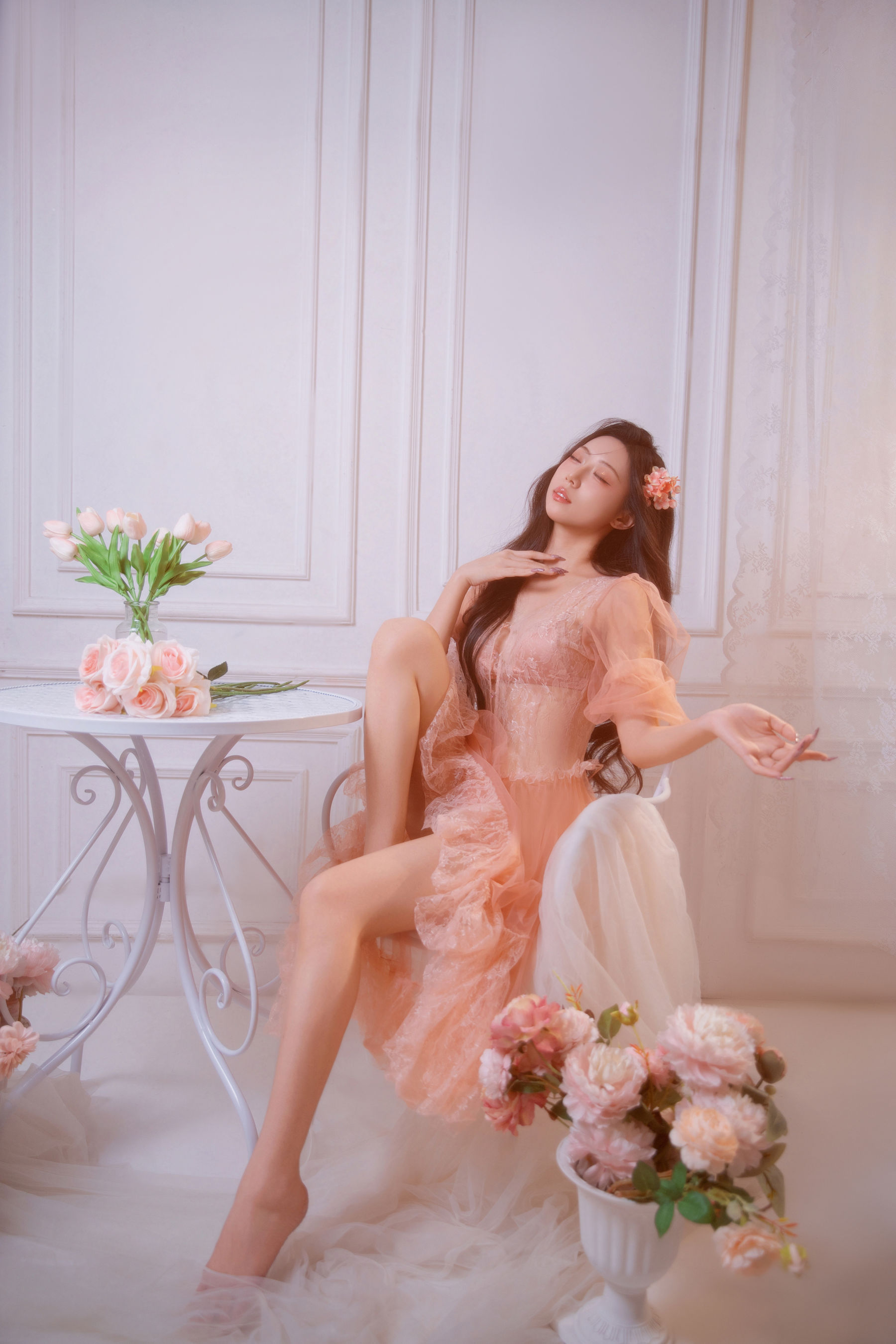 动漫博主 Money冷冷 - 仙女粉氛围感写真