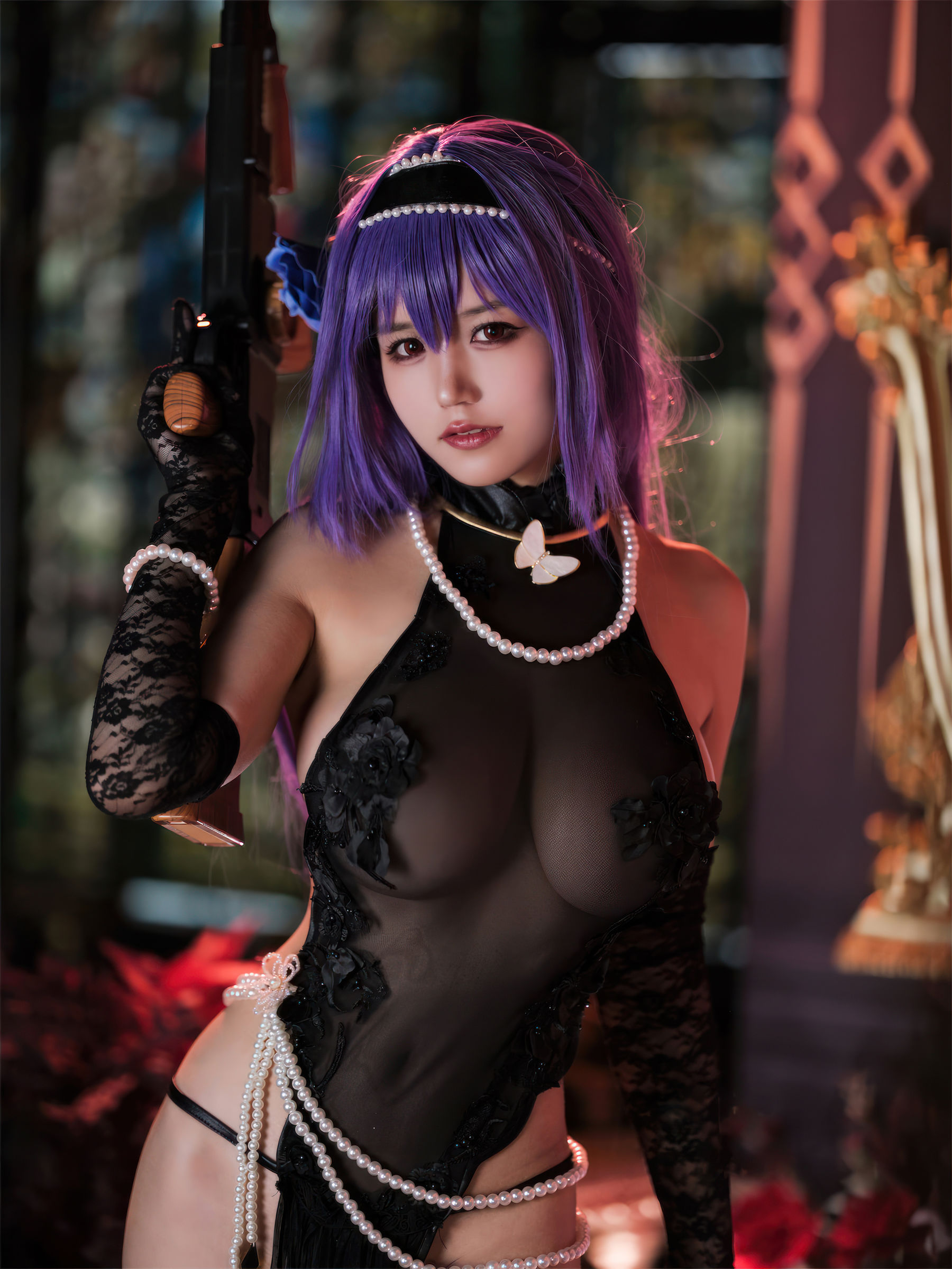 动漫博主 小仓千代w - 少女前线 ZB26 暗蔷摇曳