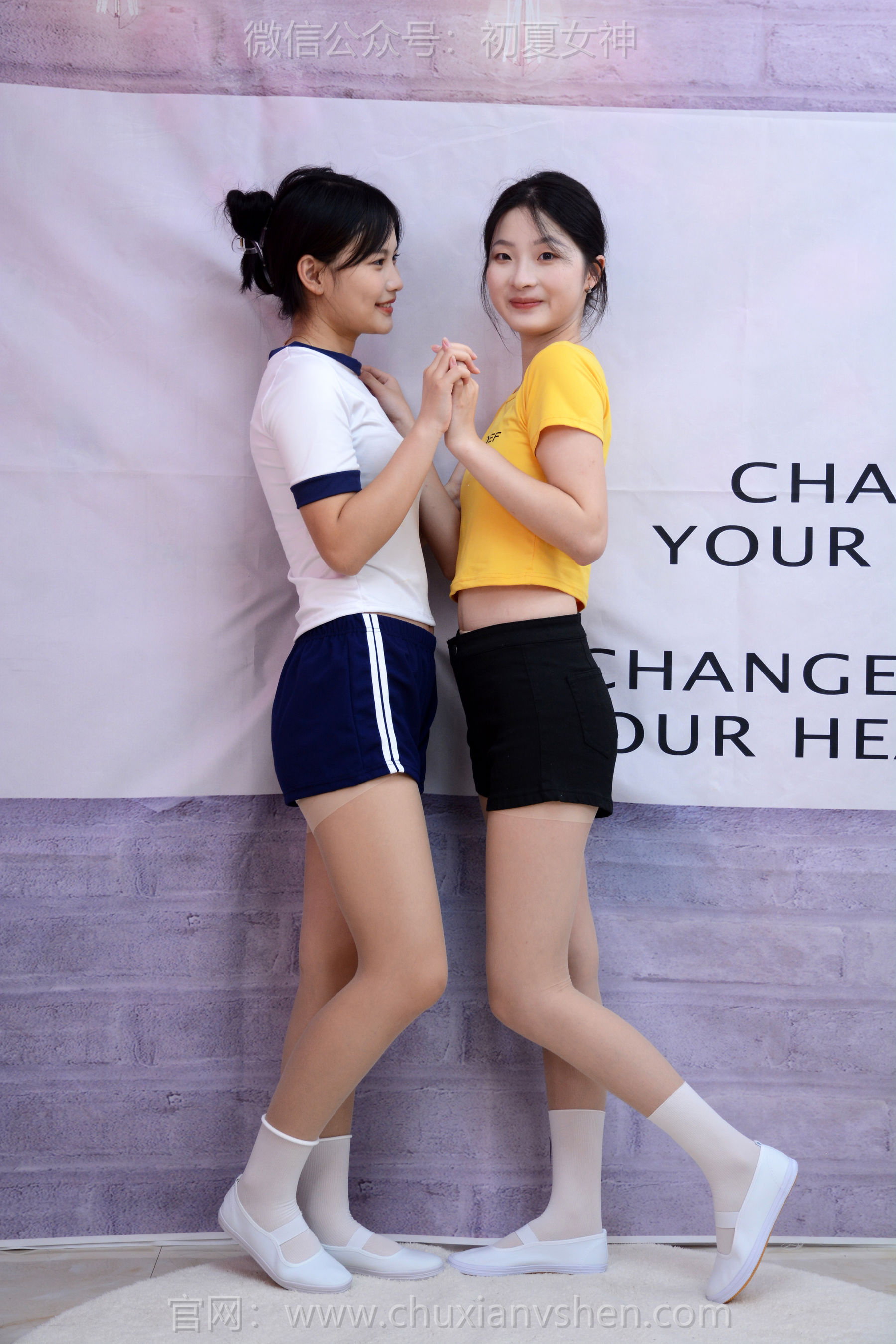 初夏女神 No.270 安妮&幺幺 姐妹合影