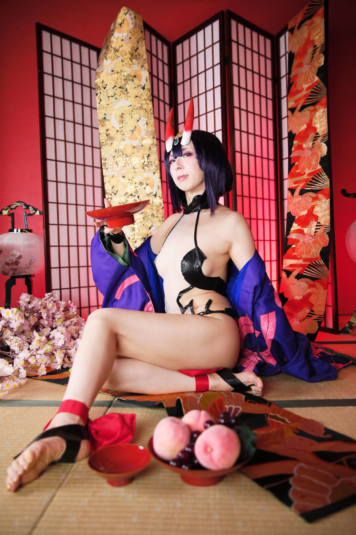 [Cosplay] Sachibudou さちぶどう - Red Sky 朱天 -しゅてん- Vol. 116