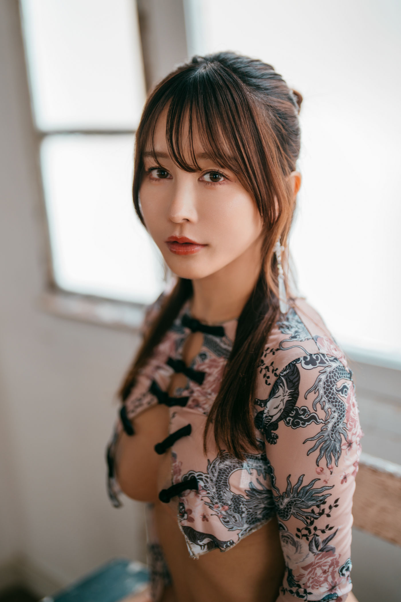 いくみ – (193iKkyu3) [Fantia] 2024年08月 Chinese-Style Blouse