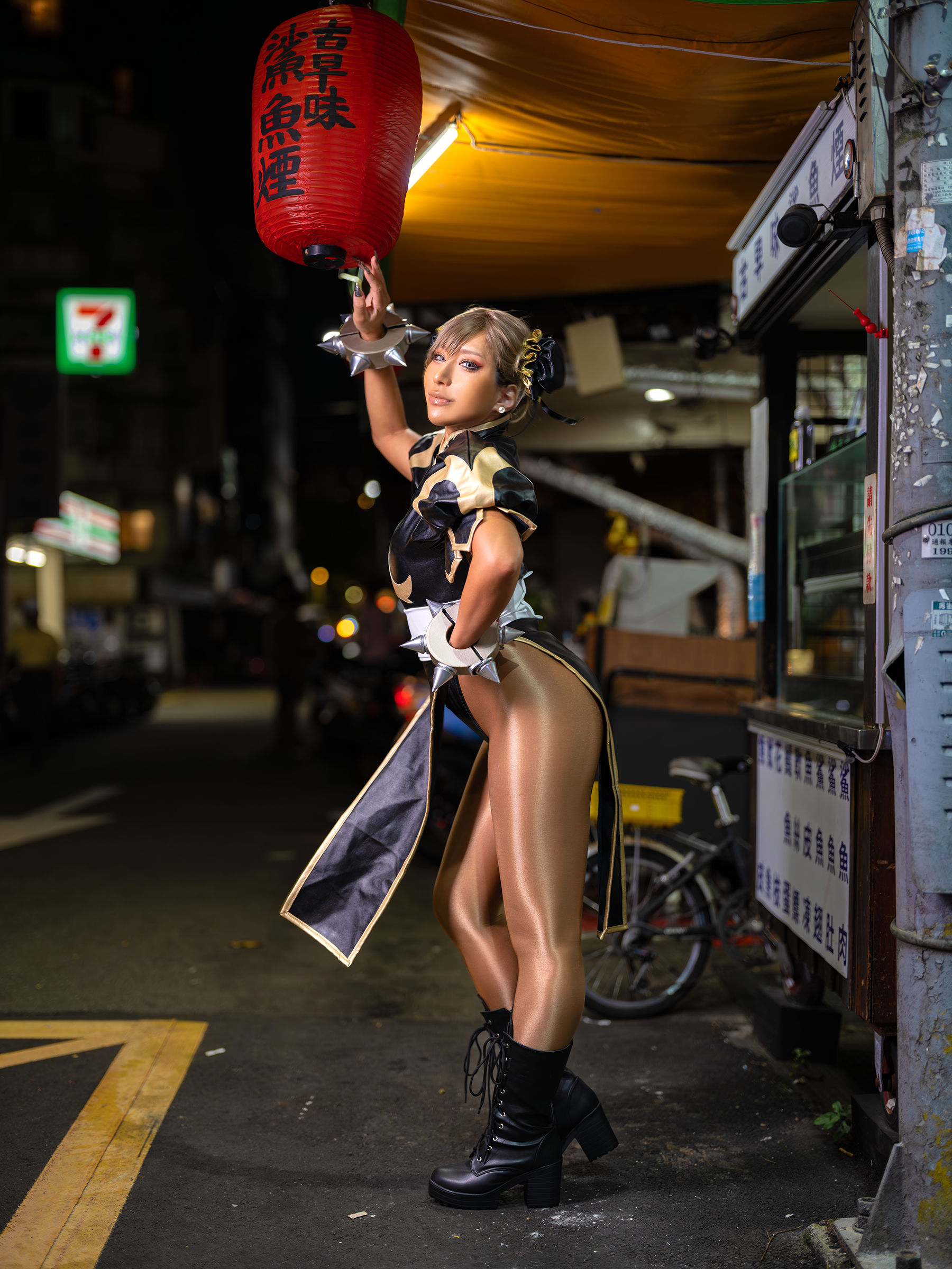 [Cosplay] [nonsummerjack] non - Taiwan Black Chun-Li 台湾黒春麗