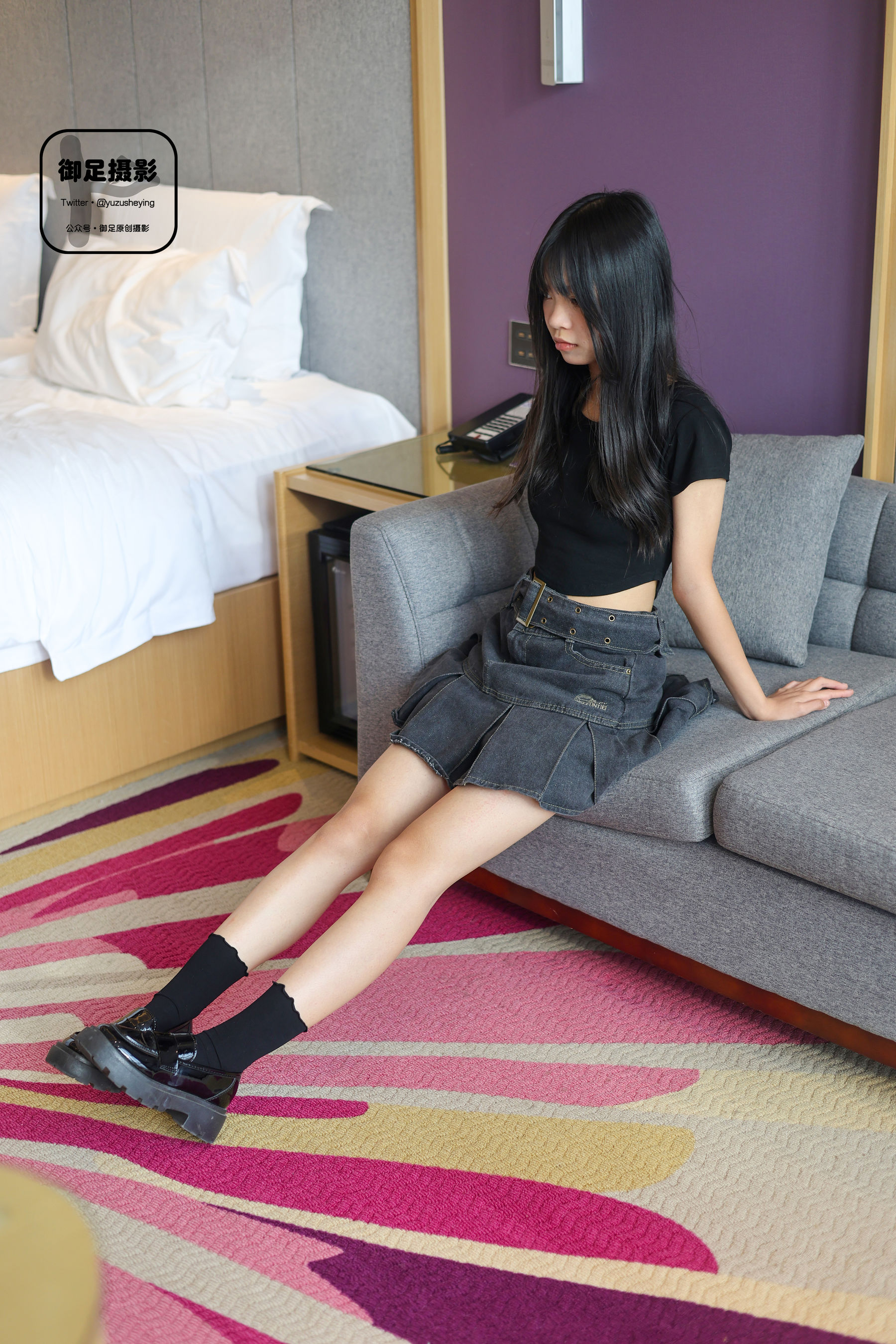 御足摄影 - 小皮鞋棉袜