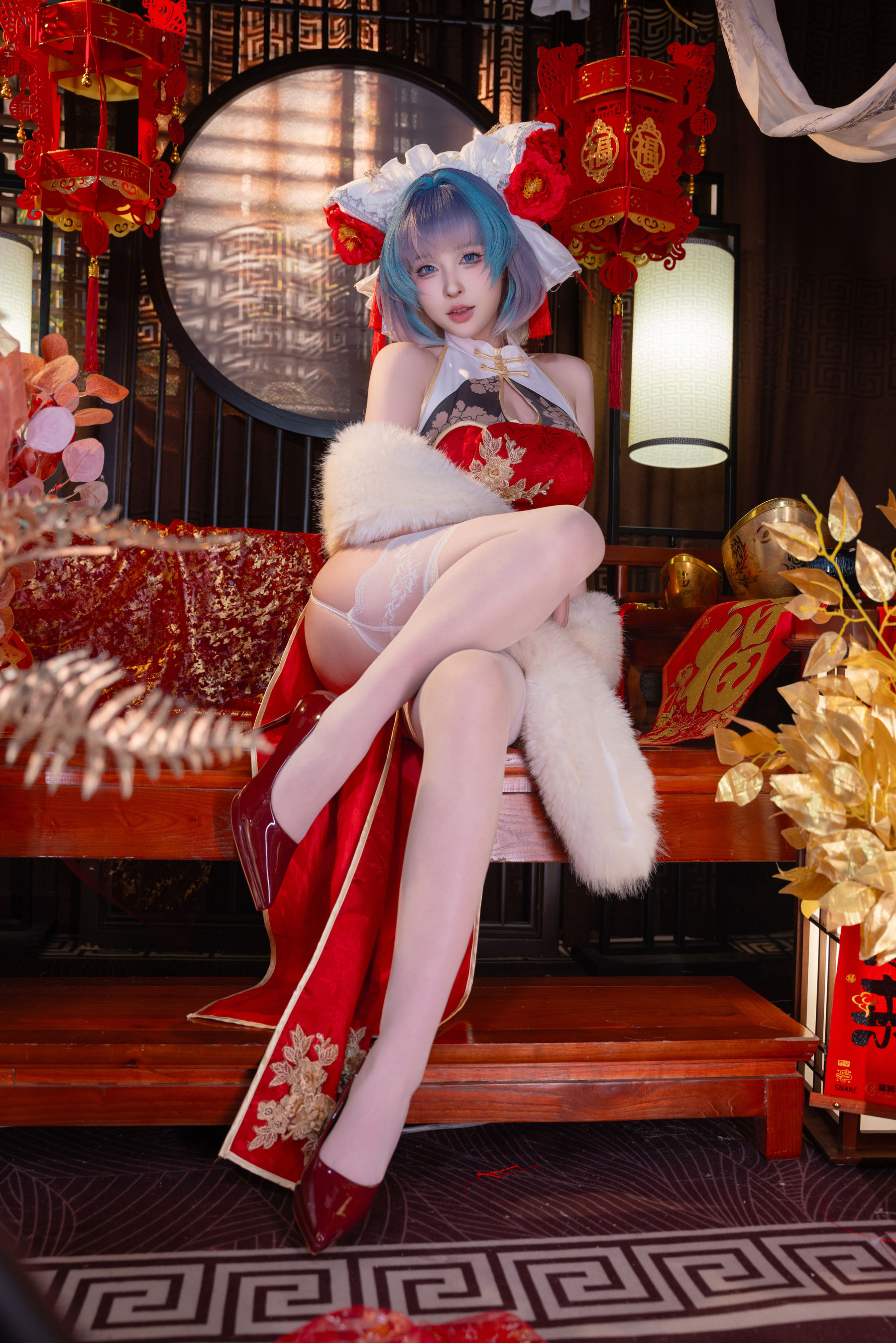 尤物 清水由乃 - 柴郡新春旗袍