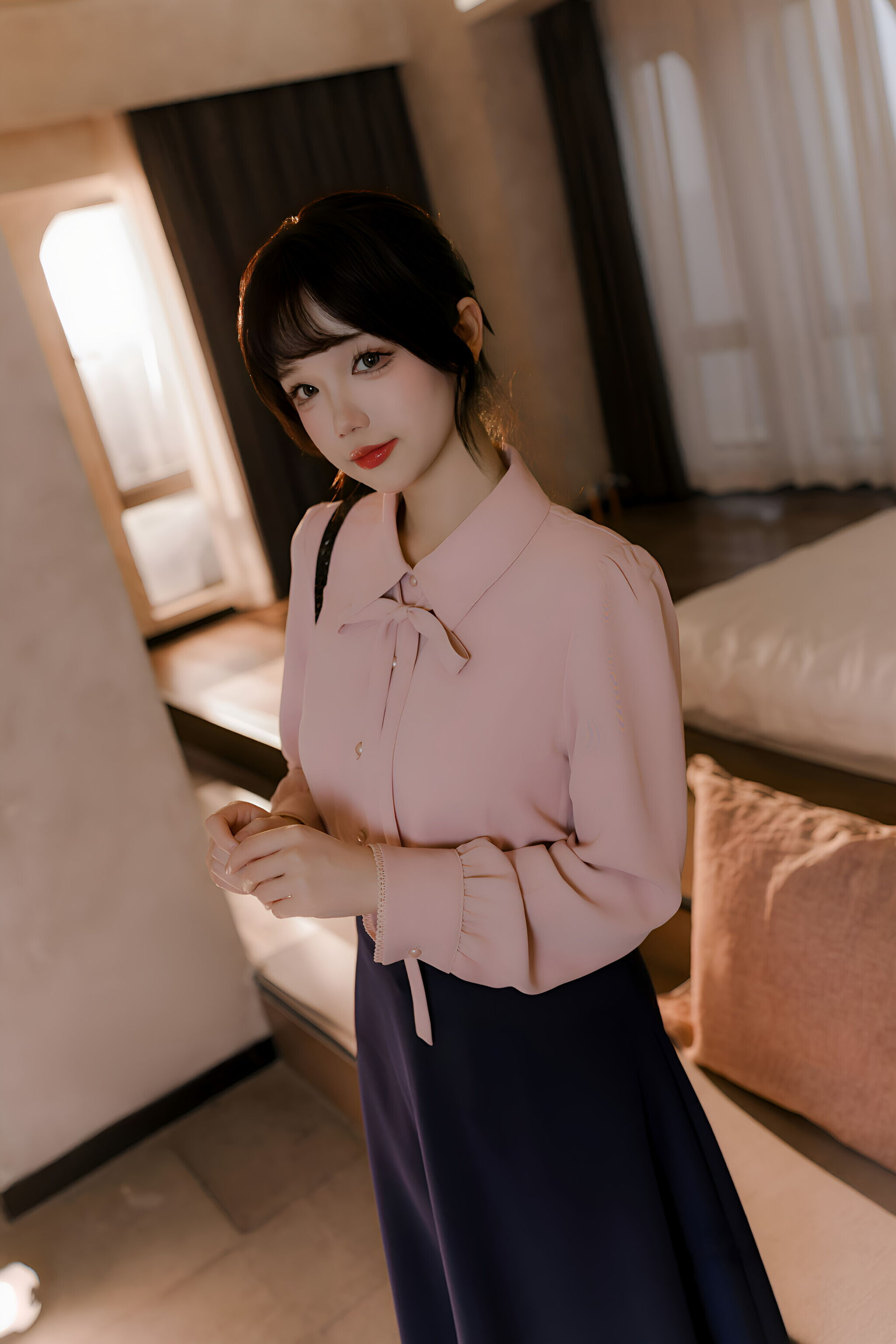 动漫博主雪晴Astra - 肉丝通勤OL