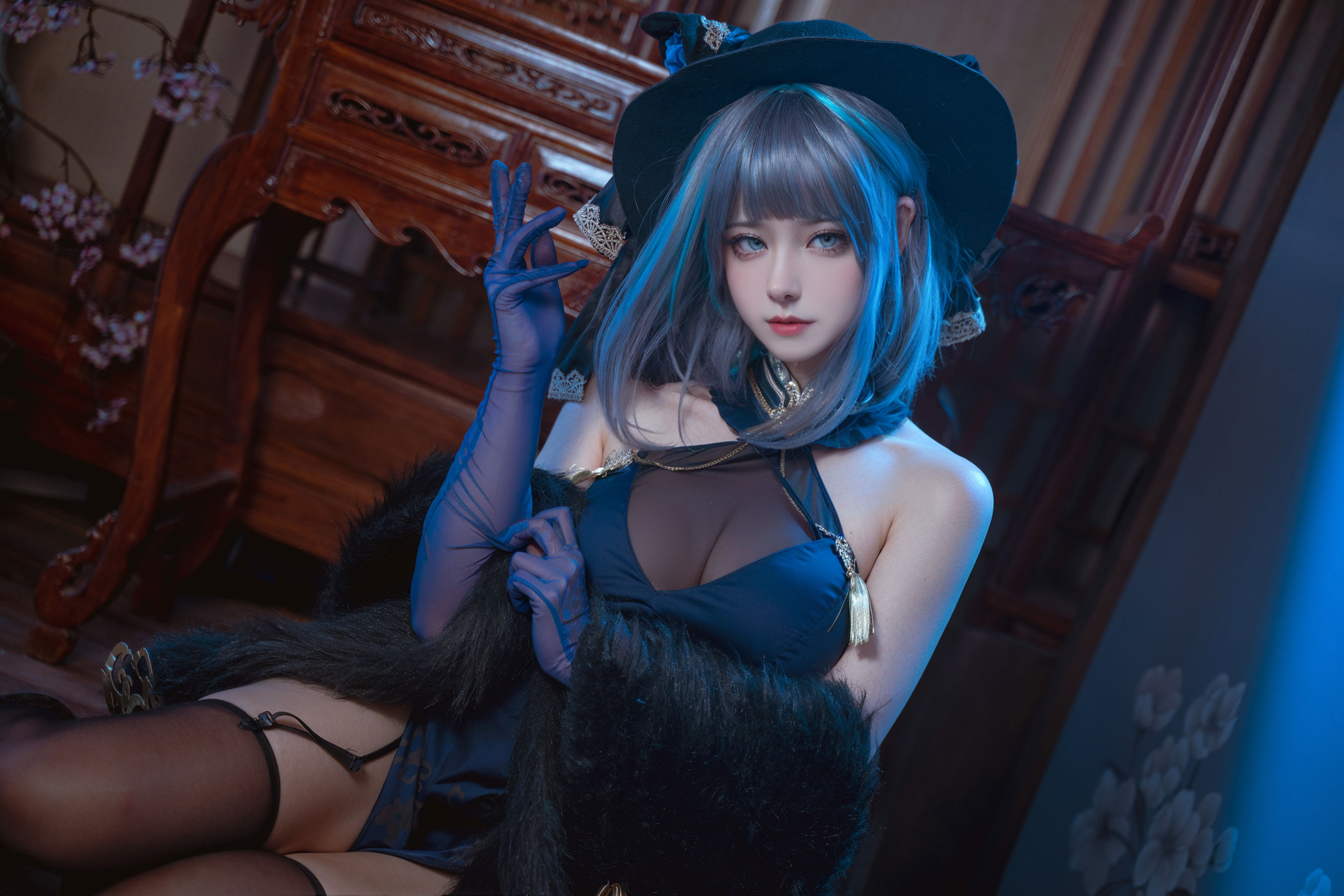 Seya-狮砸 - 碧蓝航线 柴郡 旗袍