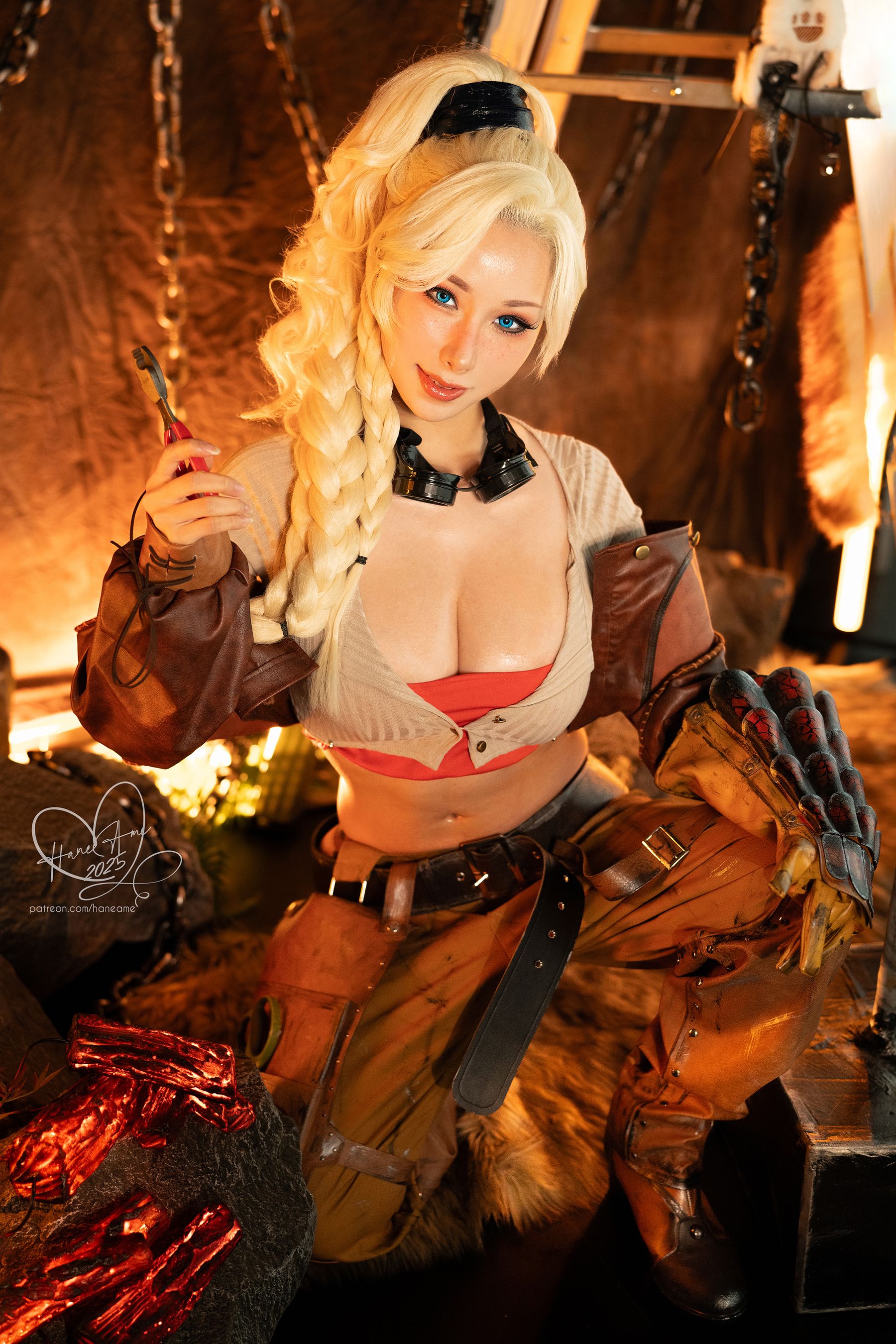 Hane Ame 雨波写真 - 怪物猎人荒野 洁玛