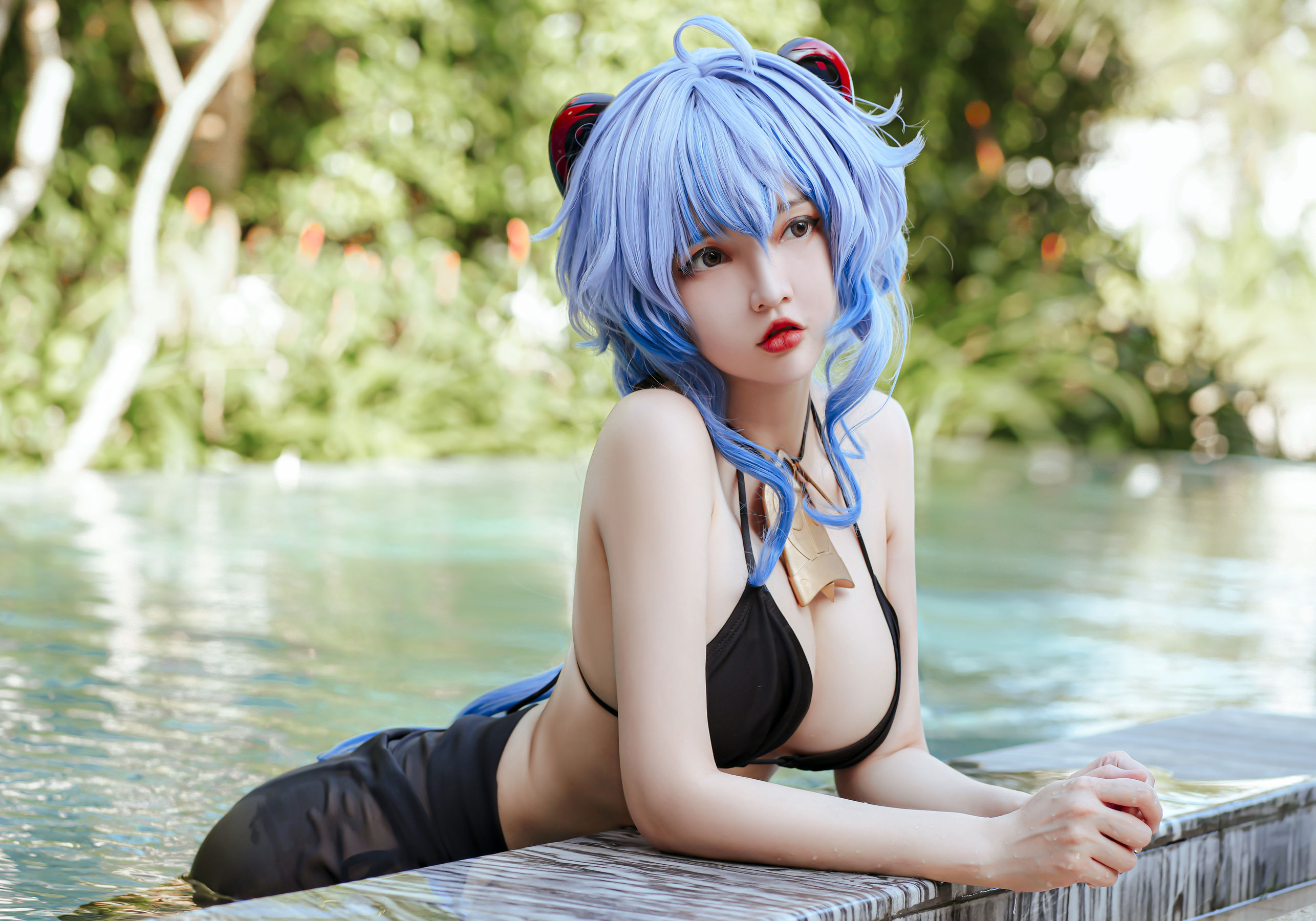 Coser小姐姐Potato Godzilla - Ganyu Bikini