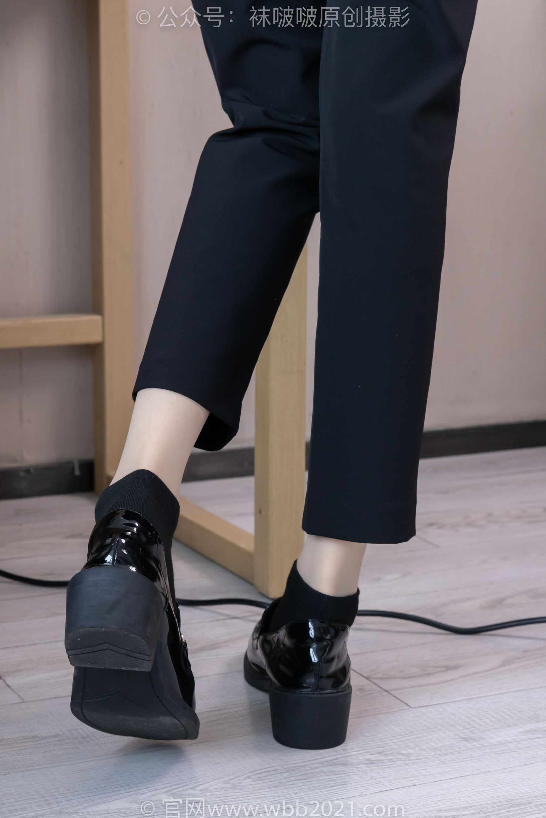 BoBoSocks袜啵啵 No.535 稚予 - 高跟鞋、皮鞋、黑棉袜、薄肉丝、裤里丝