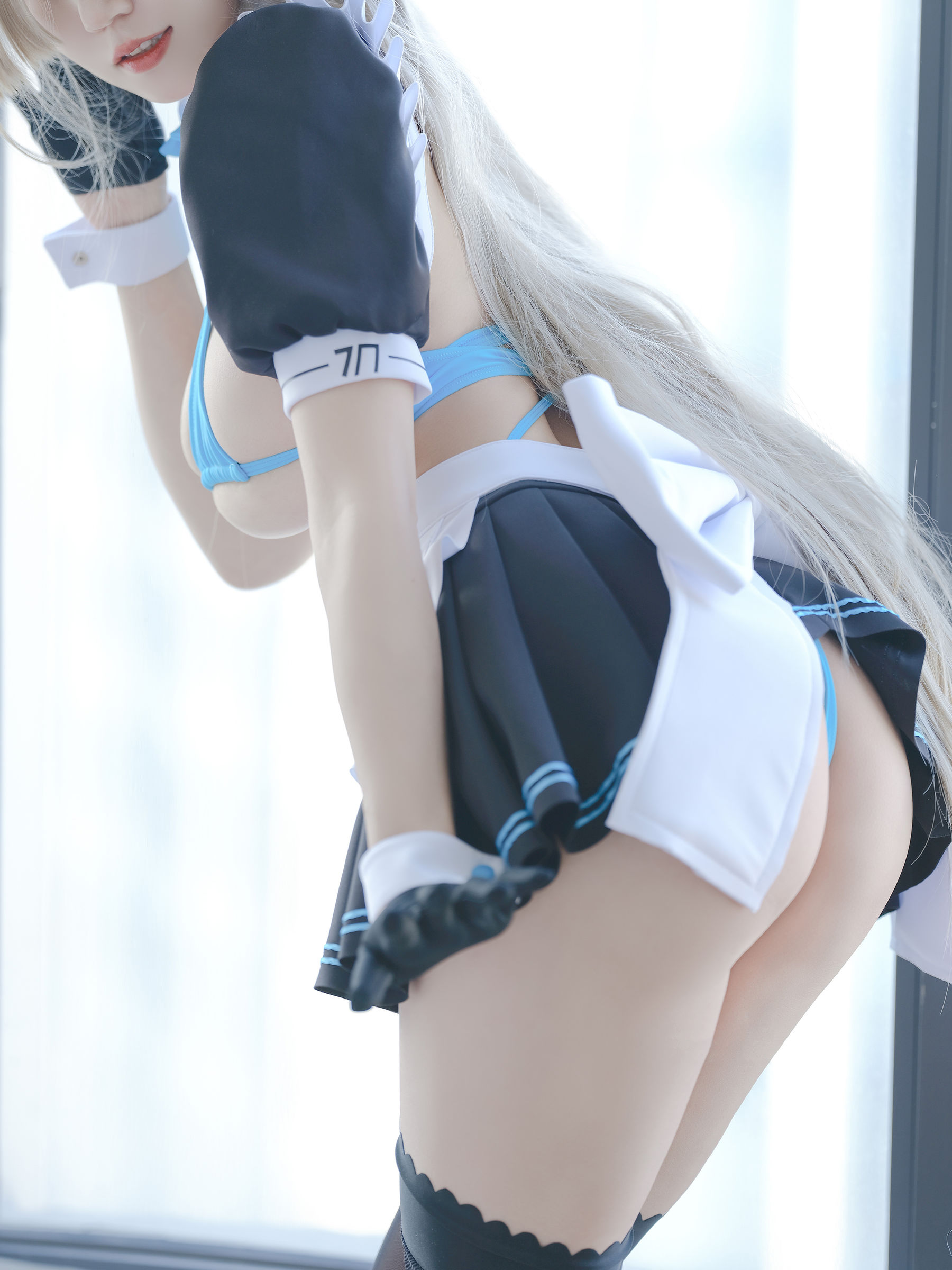 动漫博主小仓千代w - 蔚蓝档案 一之濑明日奈 女仆