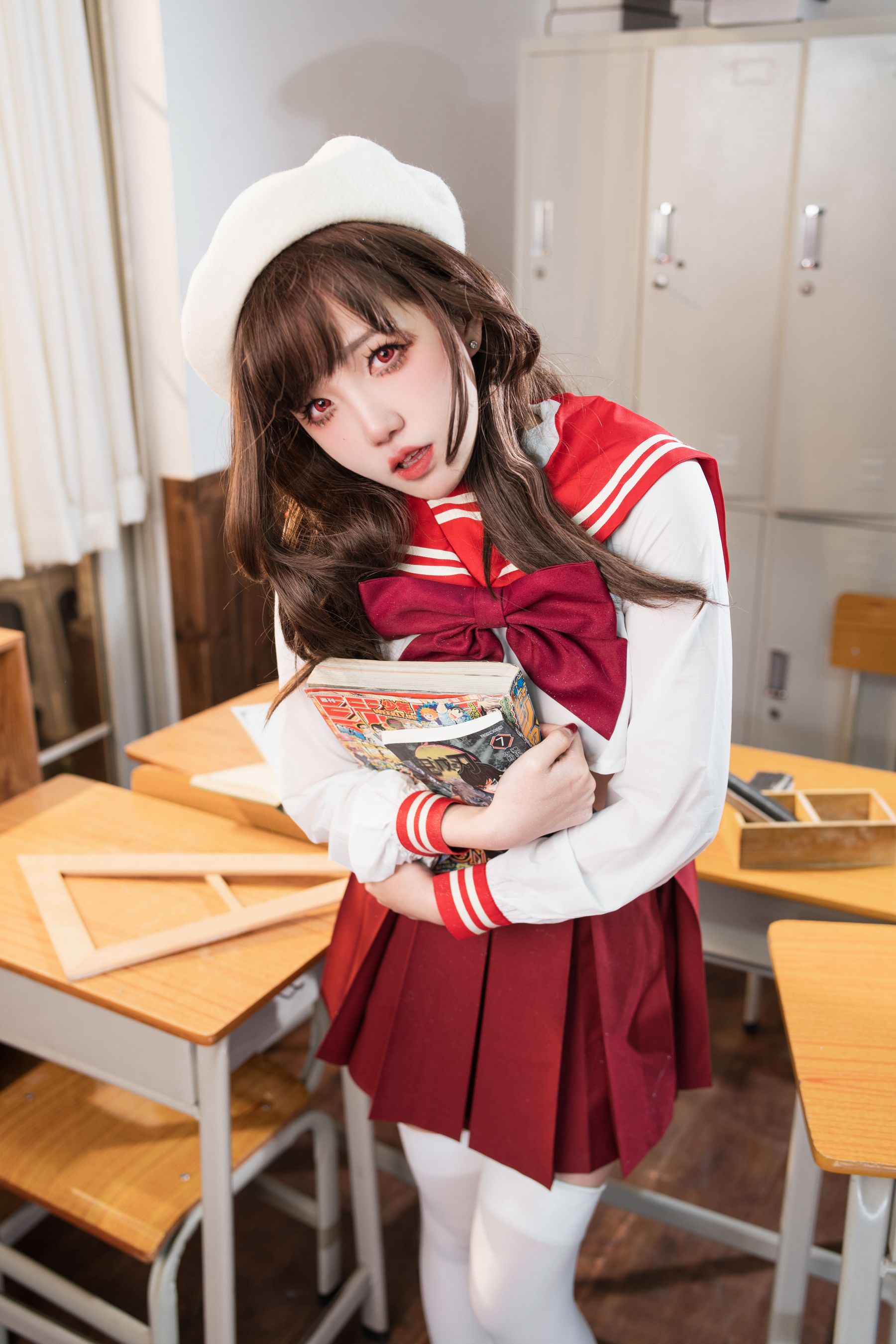 鬼马少女阿薰kaOri - 白虎女高中生