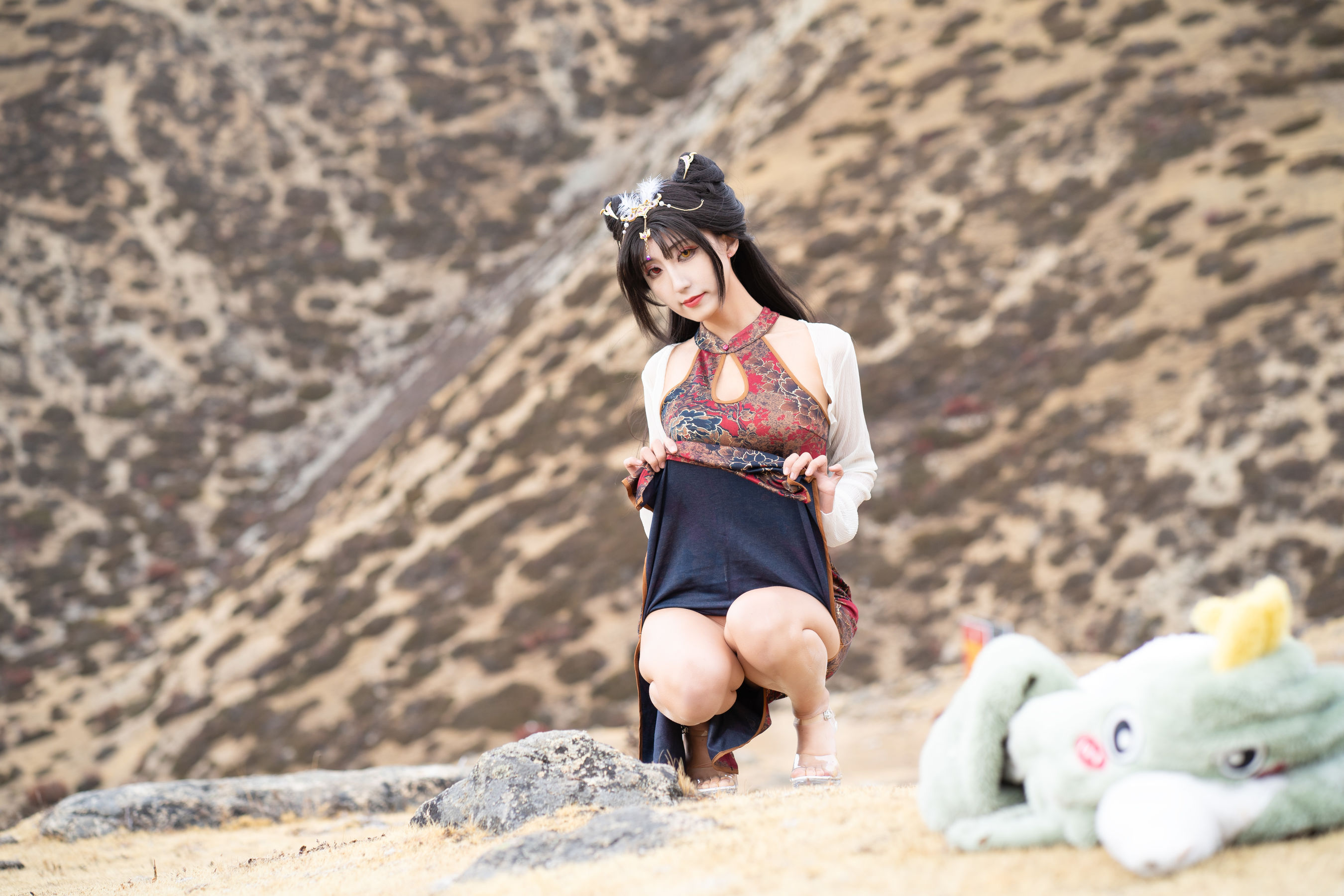 职业奶妈 三水子 - 玉玲珑旗袍