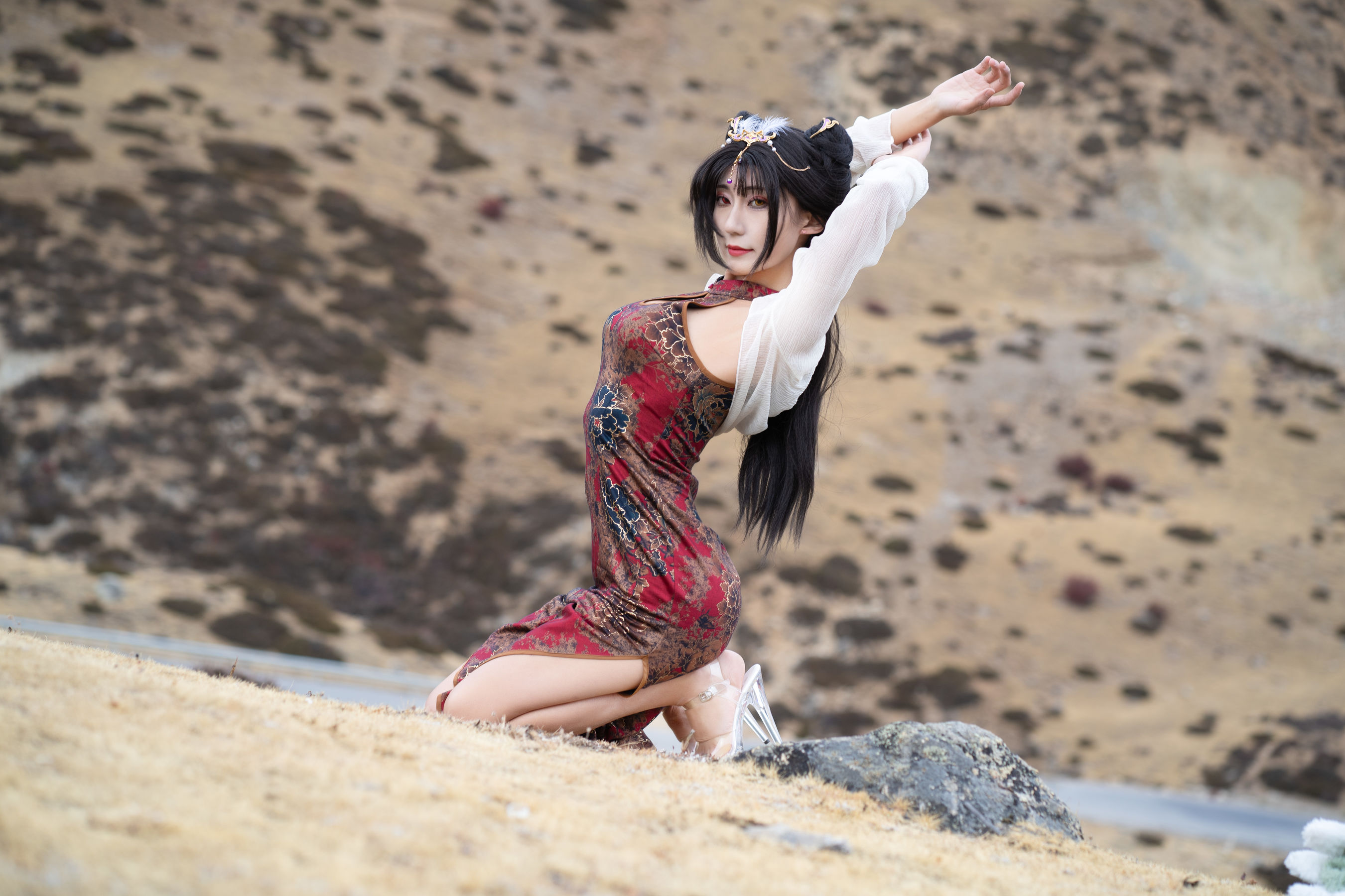 职业奶妈 三水子 - 玉玲珑旗袍