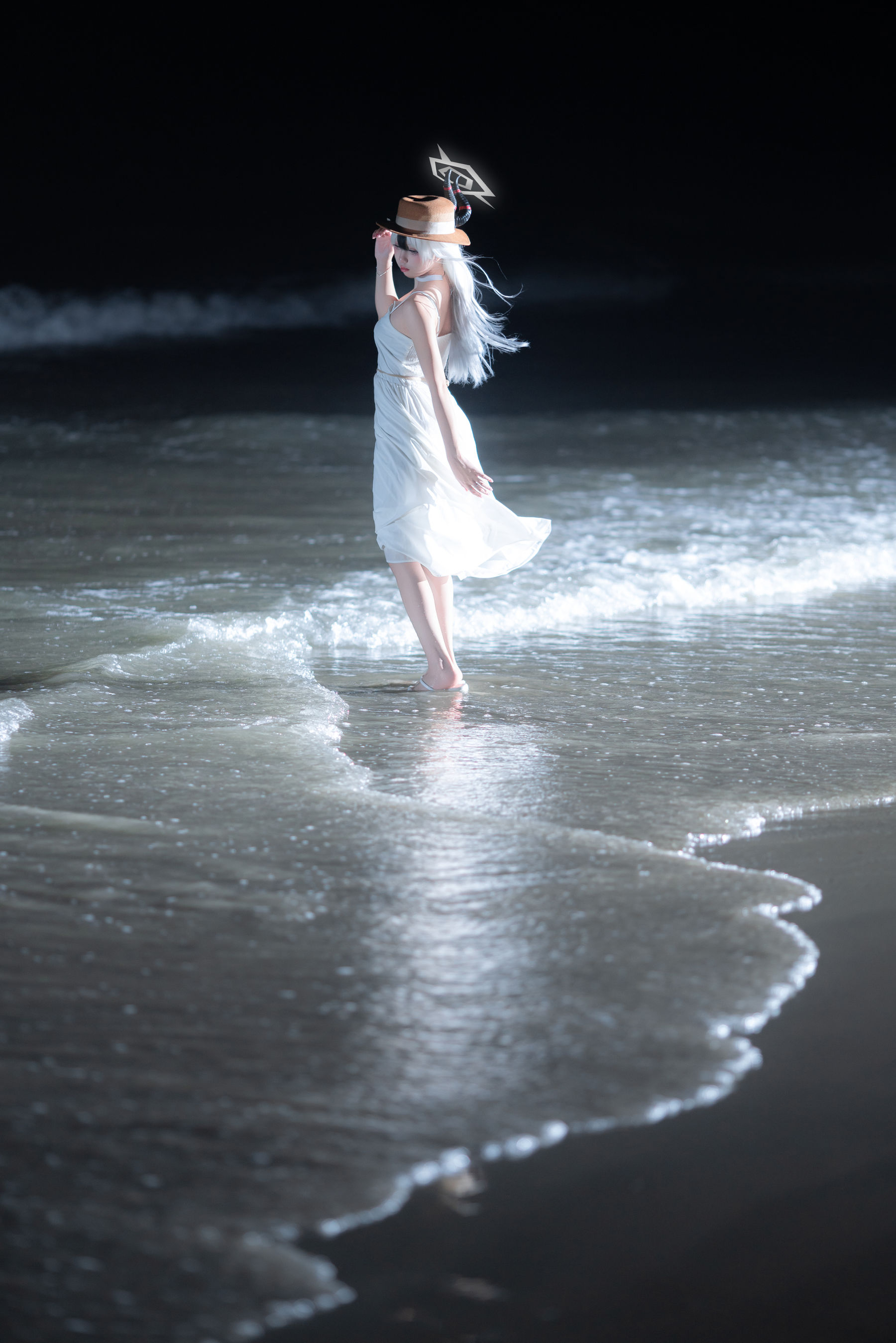 纸悦Etsu ko - 加代子白裙