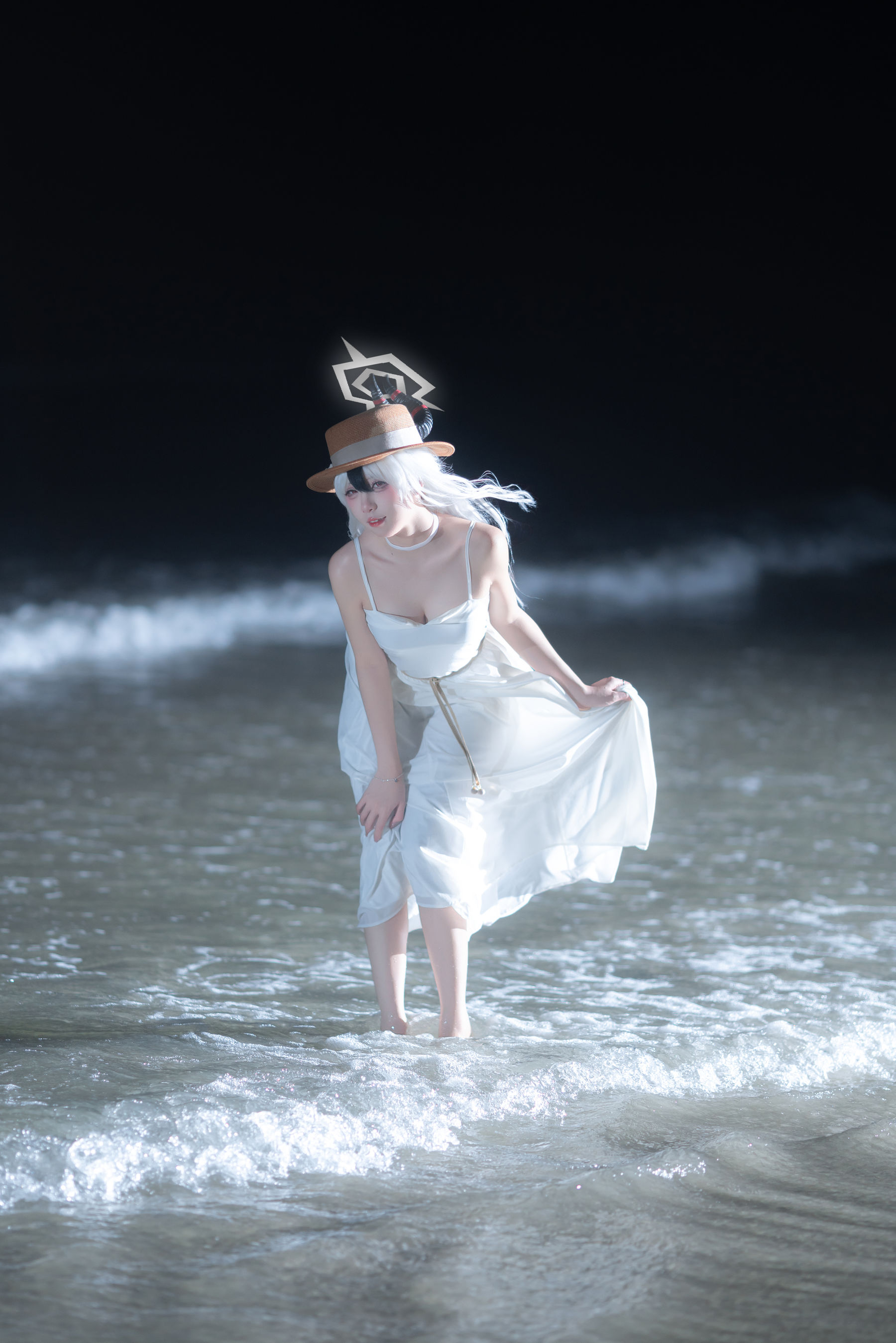 纸悦Etsu ko - 加代子白裙