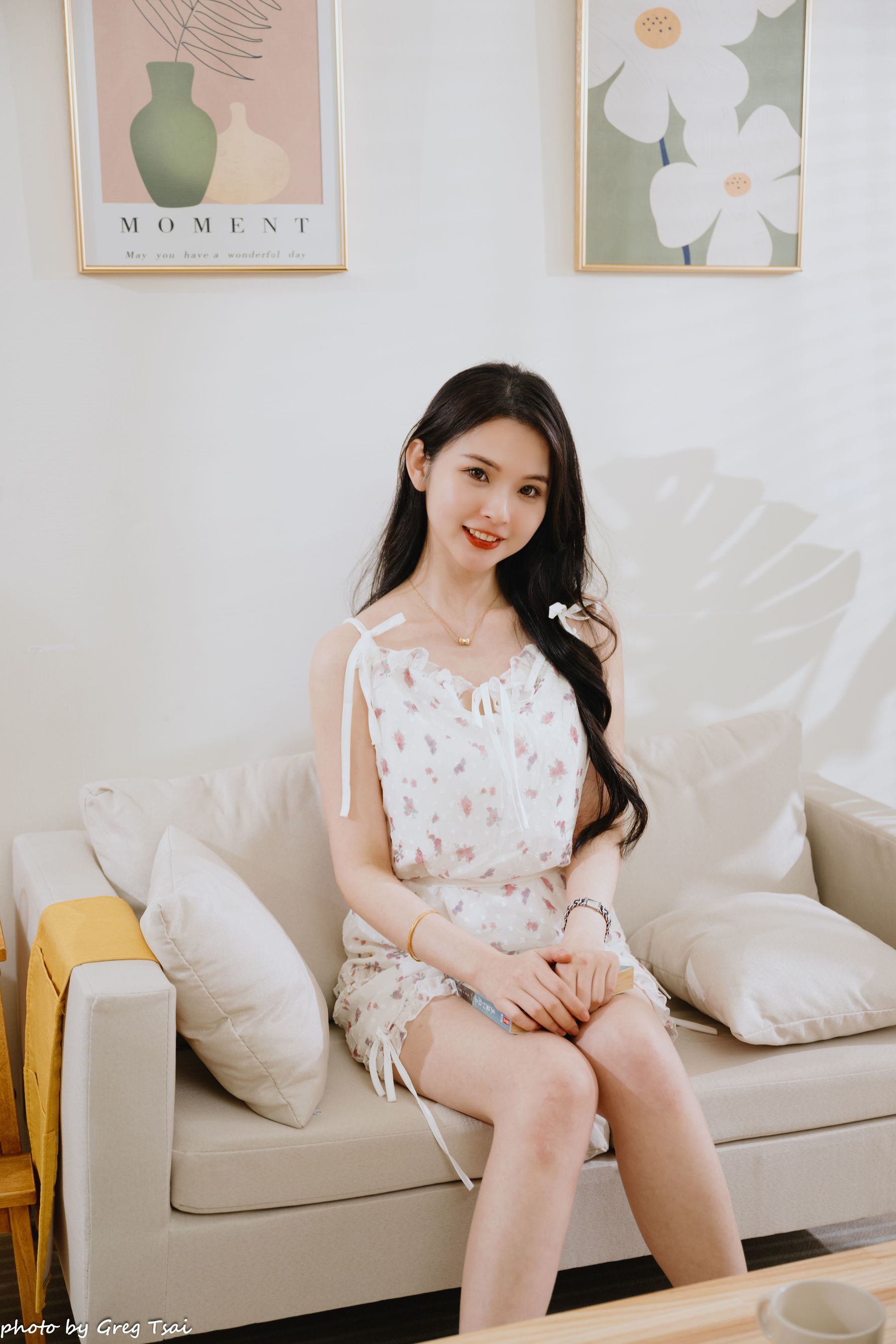 米浆 - 碎花连衣裙