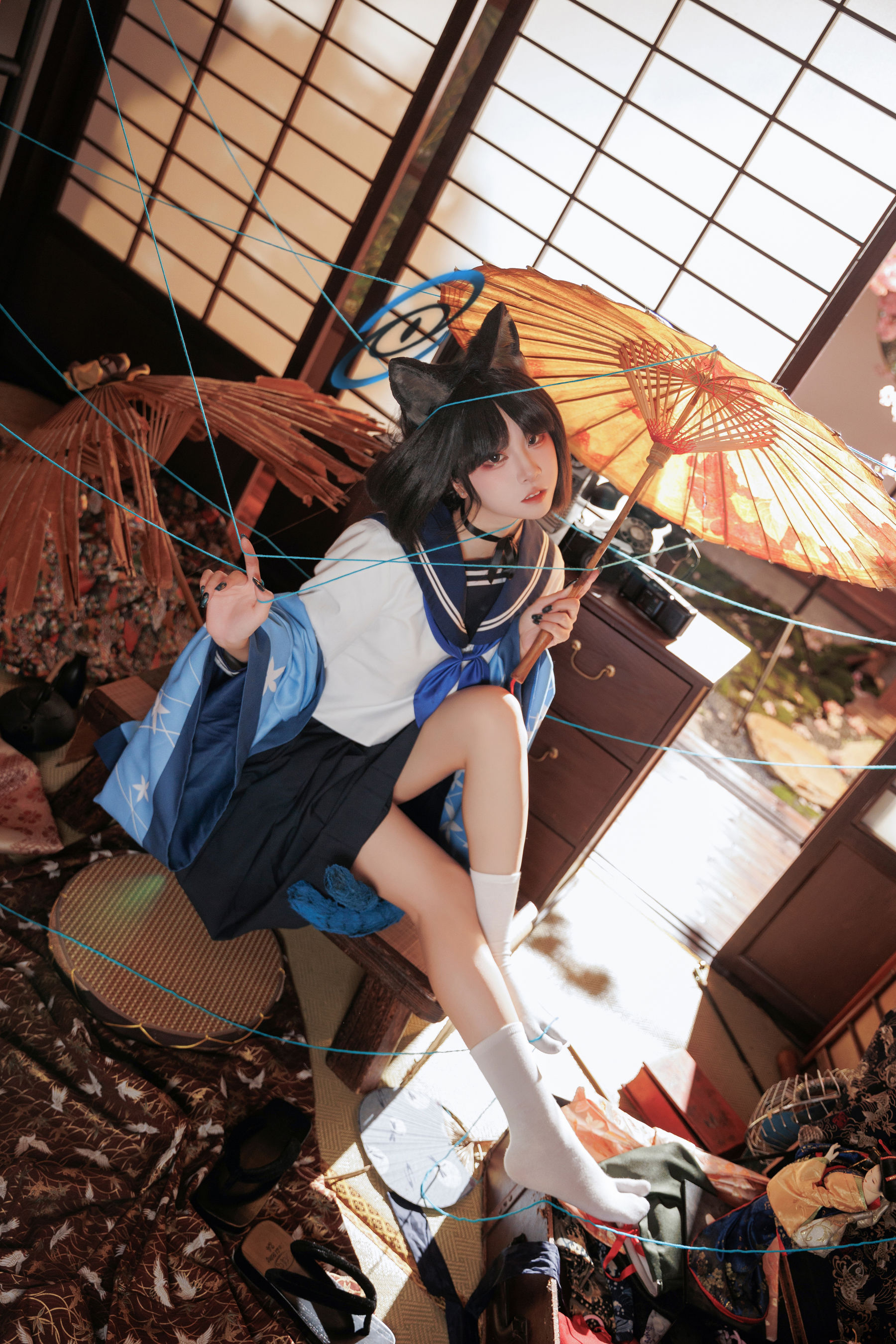 纸悦Etsu ko - 桔梗毛线团