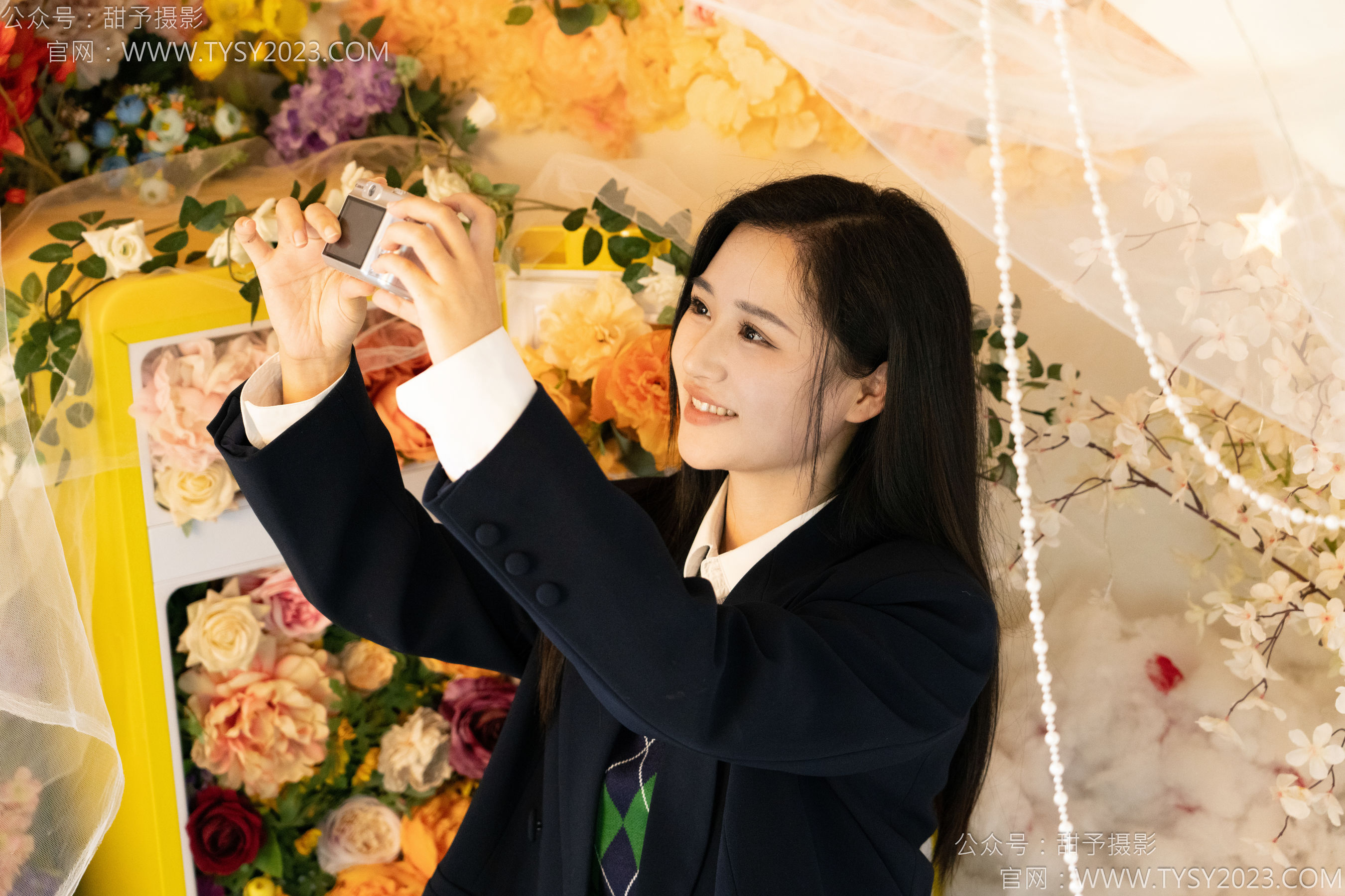 甜予摄影 NO.139 澜澜 - 皮鞋、白棉袜、裸足