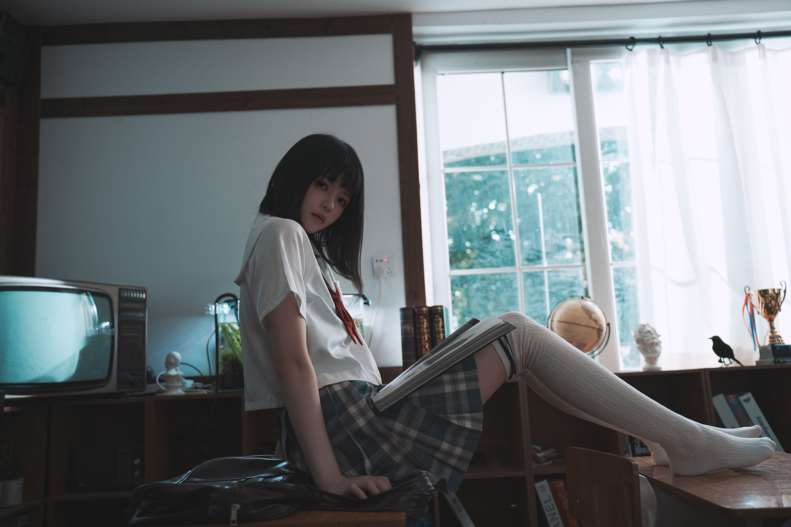 桜桃喵 - 教室死库水