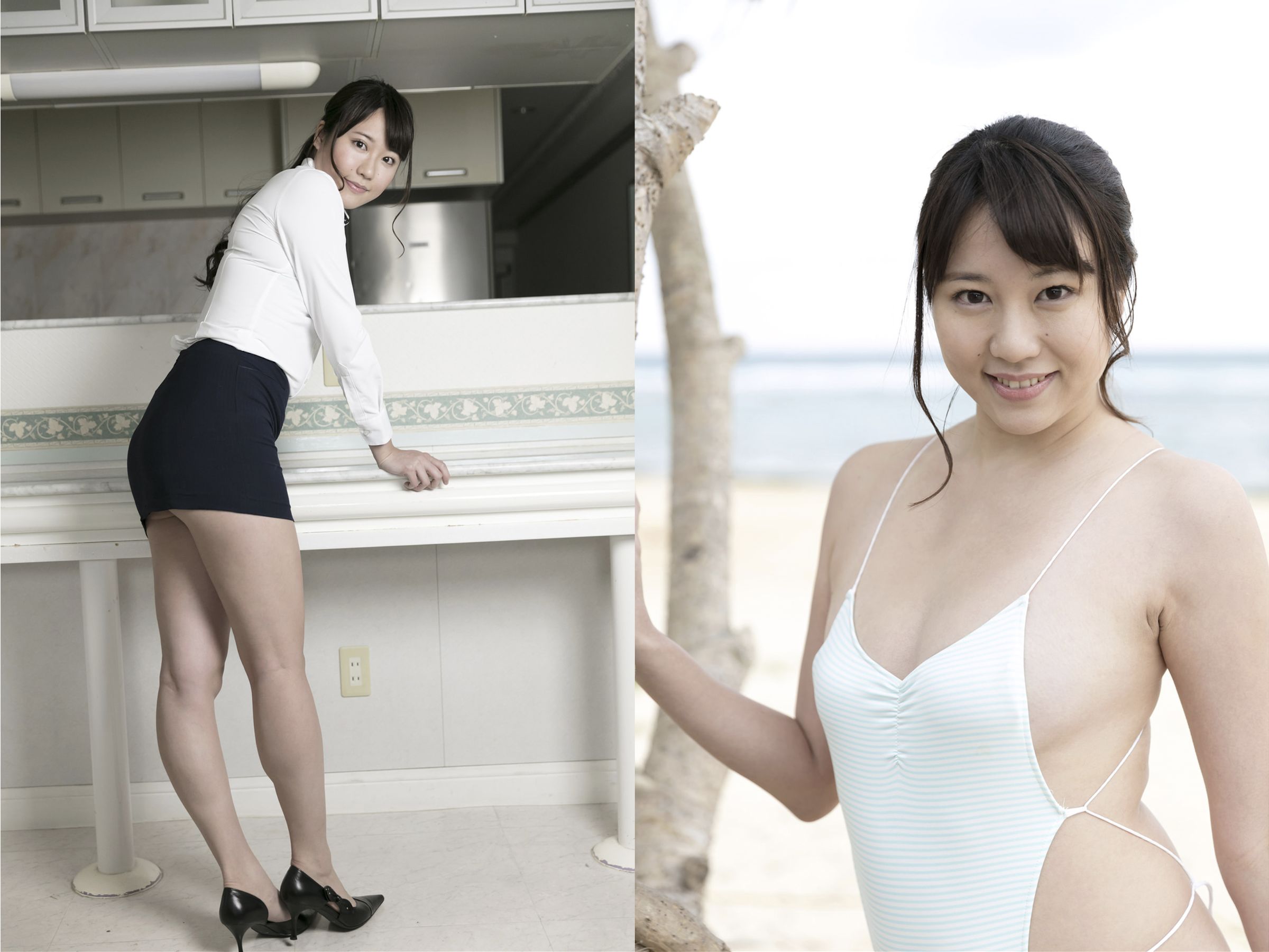 大滝りか - 美尻と美脚