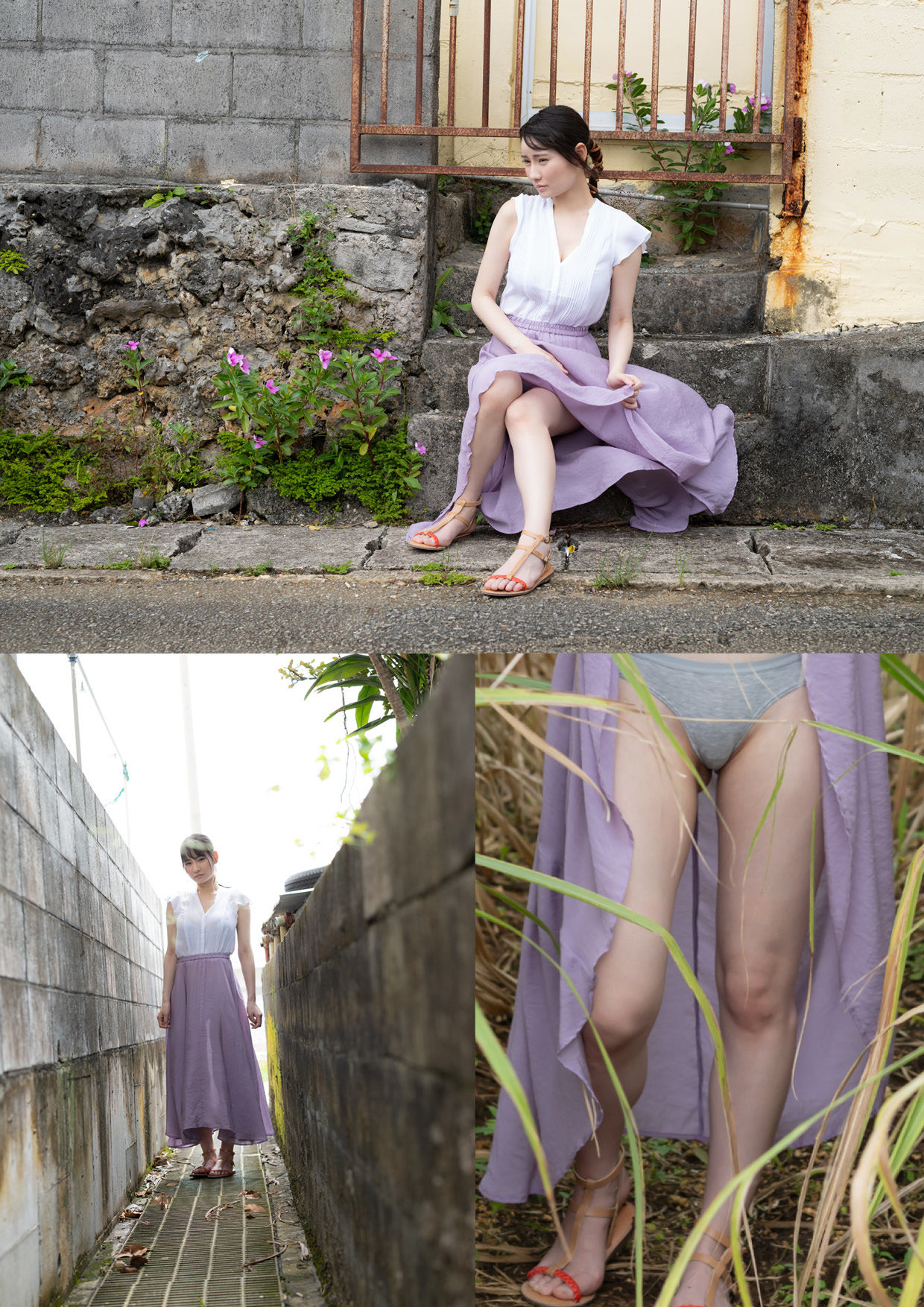 山手梨愛 - material