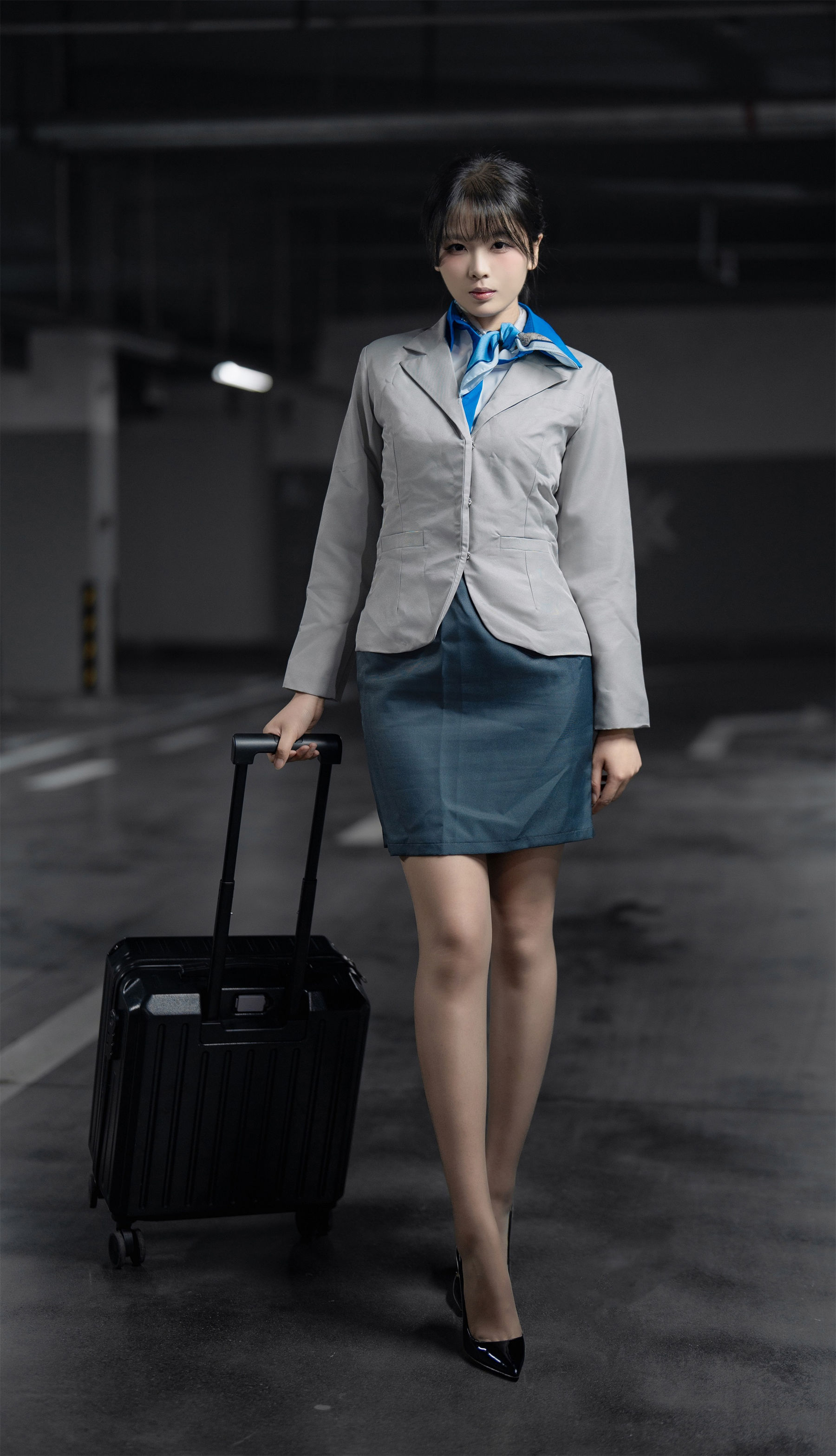 轩萧学姐 - 空姐车库