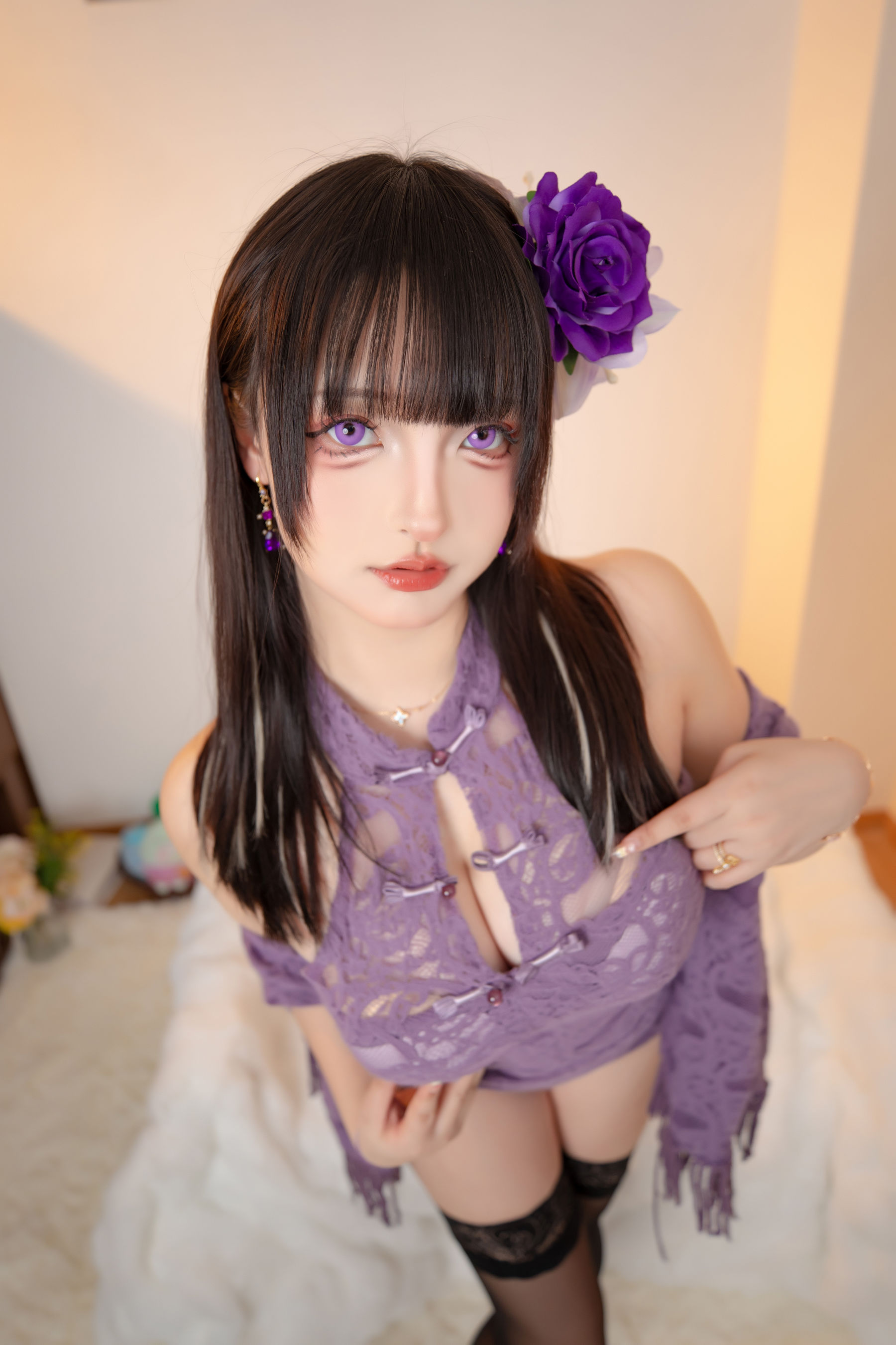 萝莉 神楽板真冬 之紫色心情