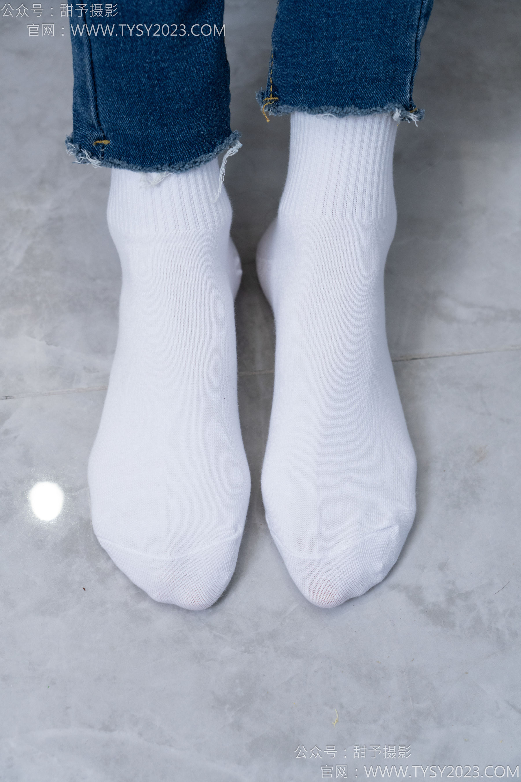 甜予摄影 No.179 珞珞 - 高跟鞋、板鞋、人字拖、白棉袜
